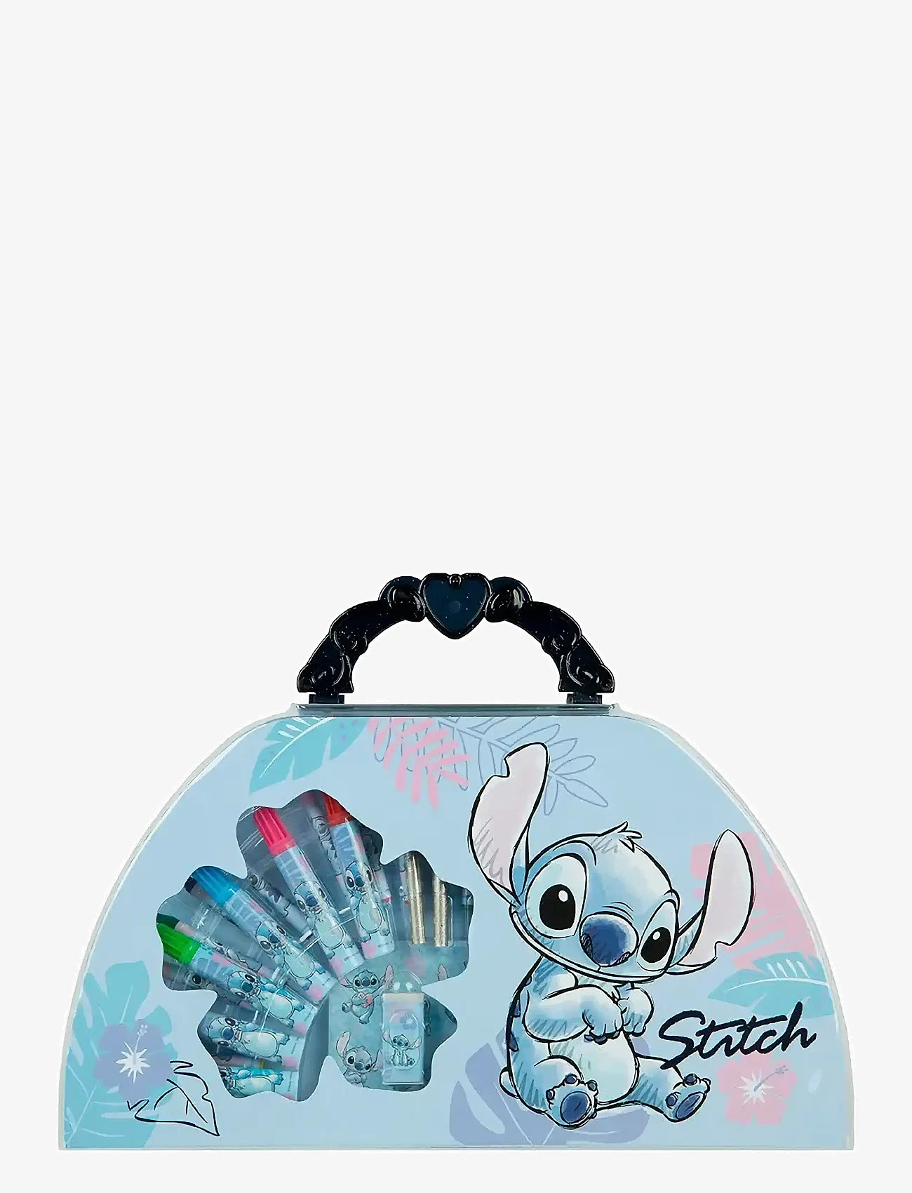 Lilo & Stitch - Disney Stitch colouring case, 51 pcs. - crayons - blue - 0