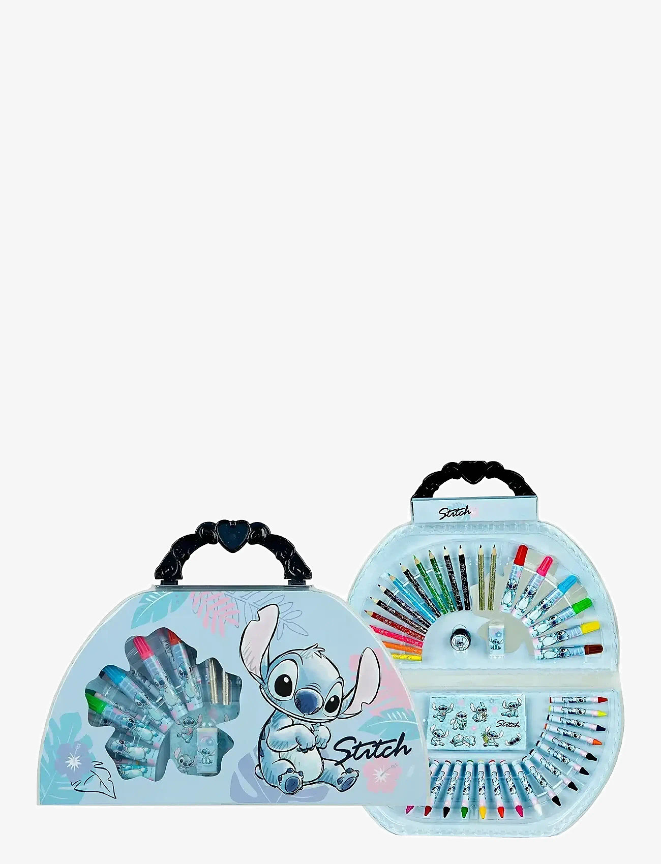 Lilo & Stitch - Disney Stitch colouring case, 51 pcs. - crayons - blue - 1