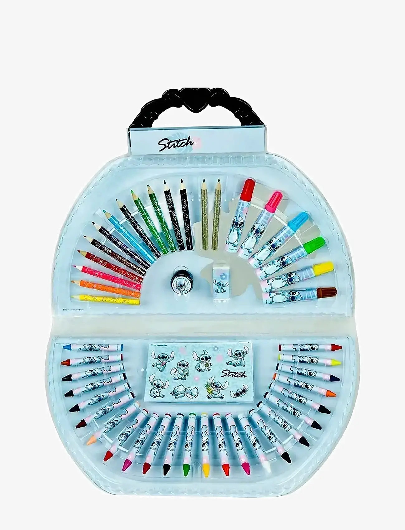 Lilo & Stitch - Disney Stitch colouring case, 51 pcs. - crayons - blue - 2