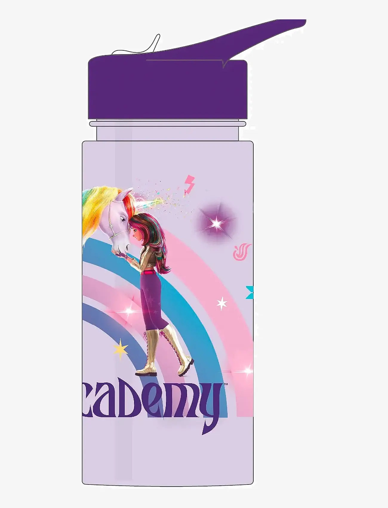 Unicorn - Unicorn Academy Water Bottle - water bottles - multicolor - 0