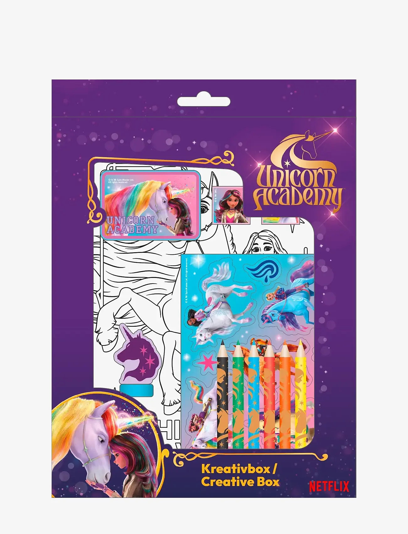 Einhorn - Unicorn Academy creative box - blyanter - multicolor - 0