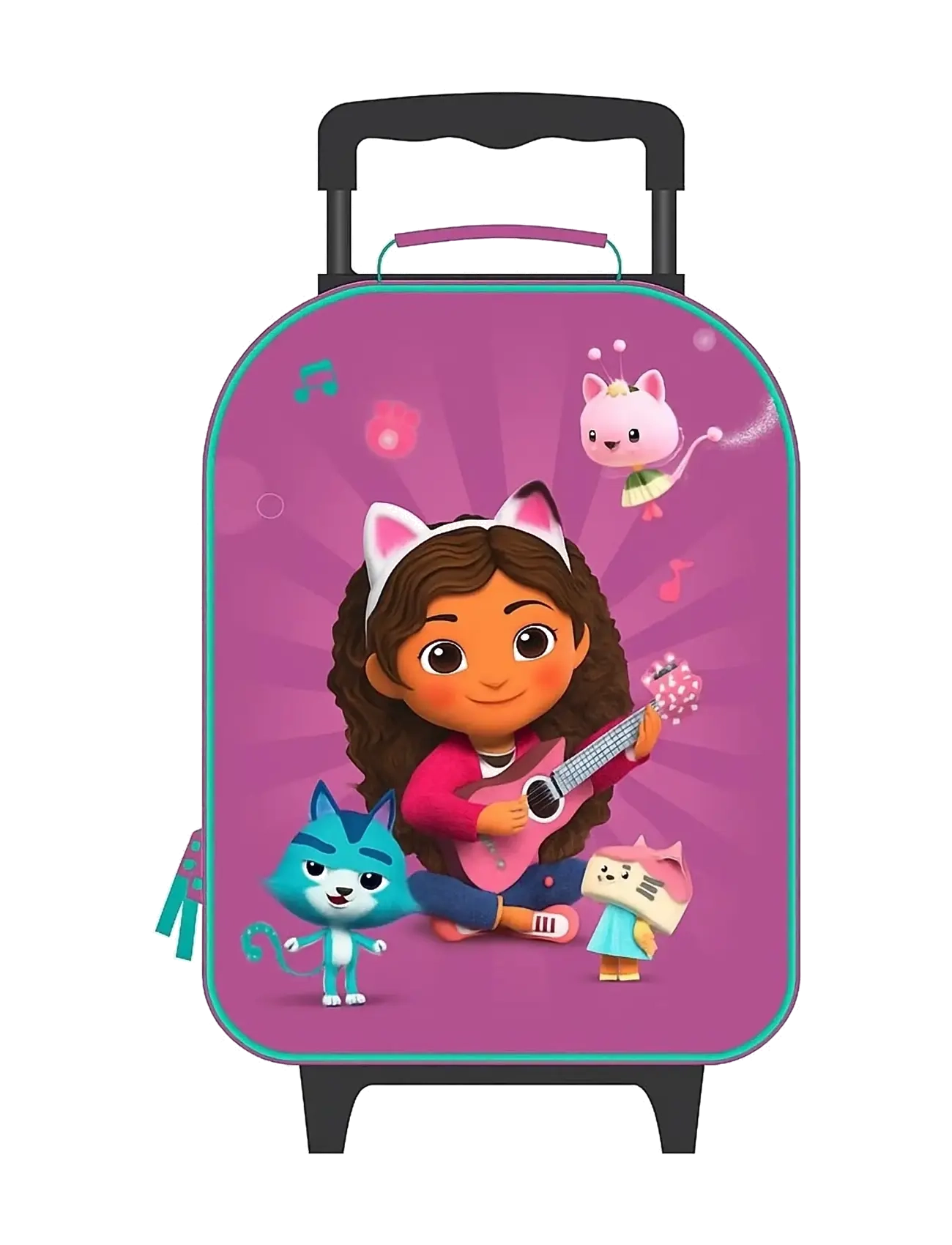 Undercover Gabby's Dollhouse Kids Trolley, One Size, Pink, Tasker > Rejsetasker, Børn