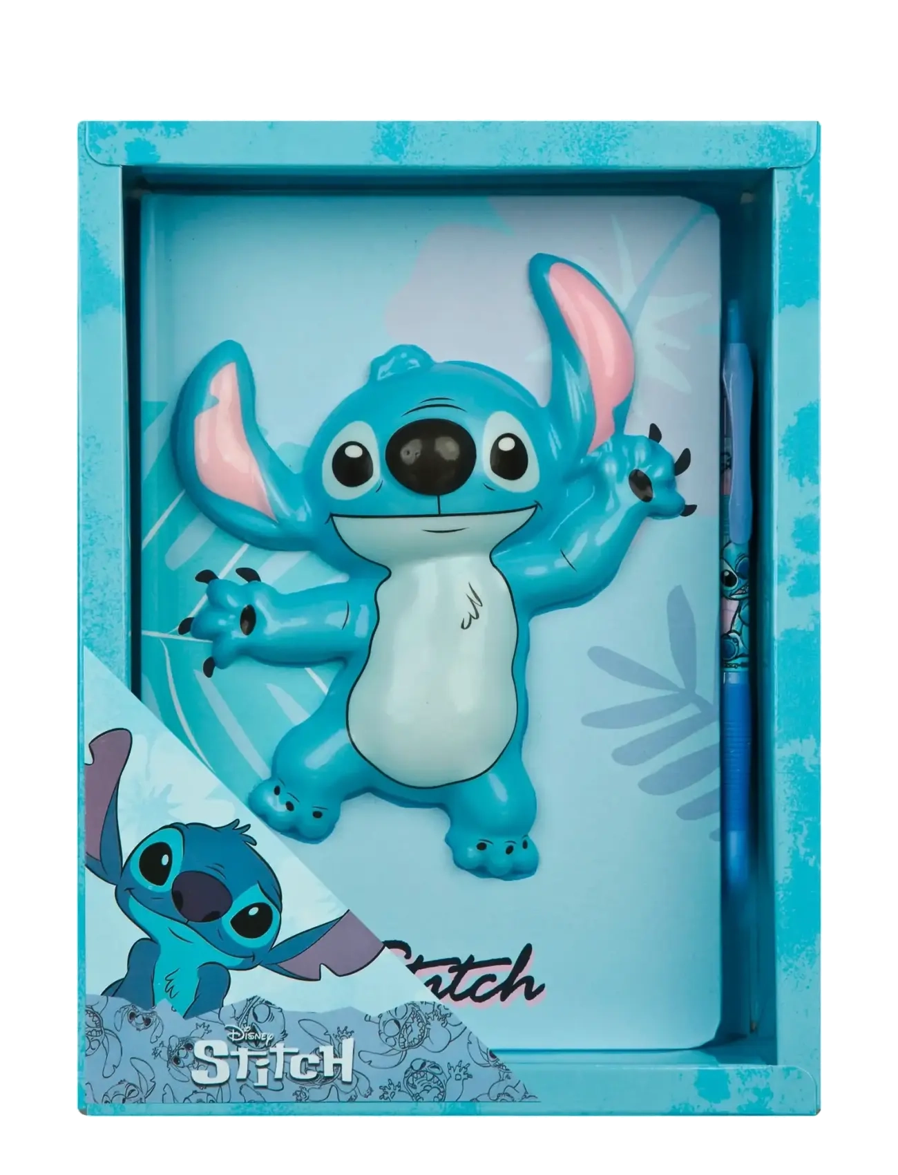 Undercover - Squishy Notebook Lilo & Stitch - kalenders en notitieboekjes - blue - 1
