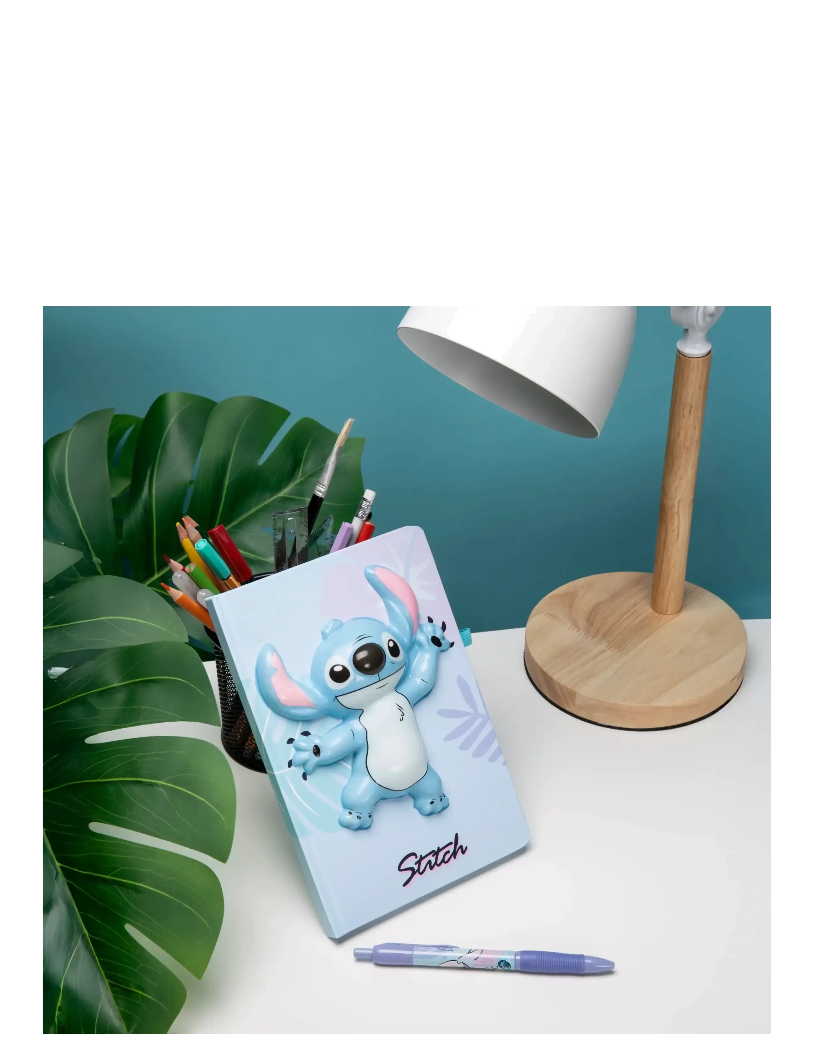 Undercover - Squishy Notebook Lilo & Stitch - kalenders en notitieboekjes - blue - 2
