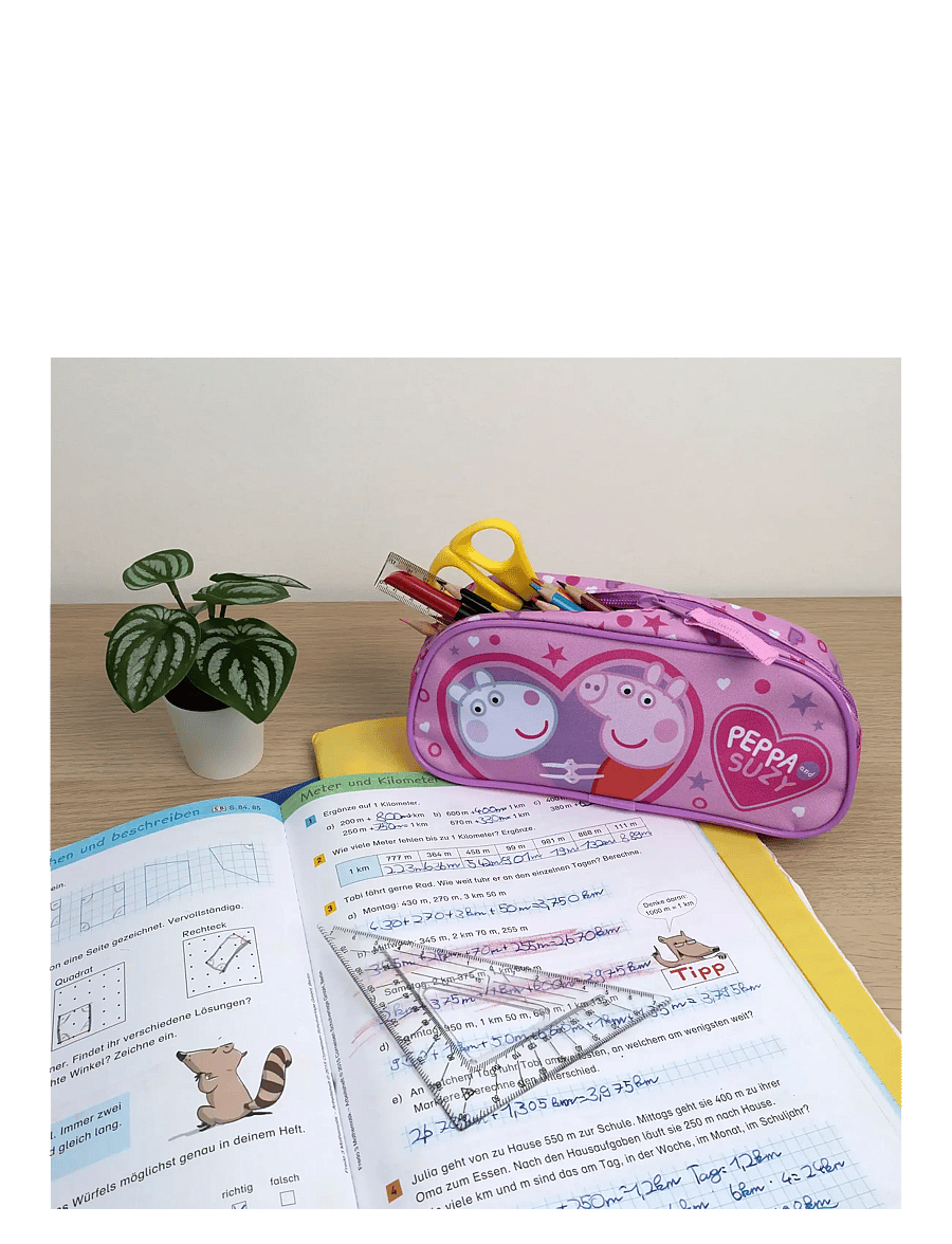 Cūciņa Pepa - Peppa Pig pencil case - penāļi - multi coloured - 2