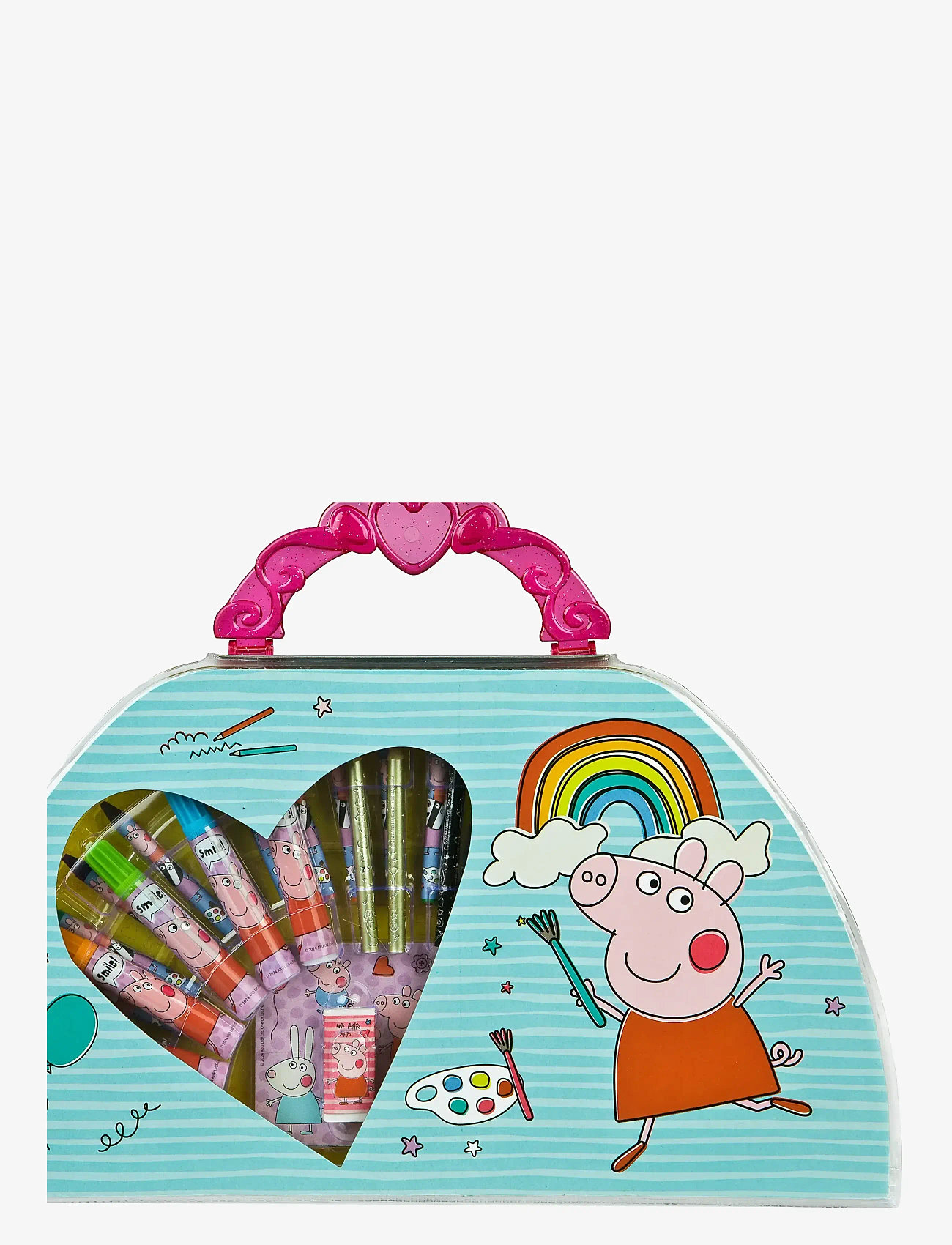 Peppa Pig - Peppa Pig colouring case, 51 pieces - multi coloured - 2