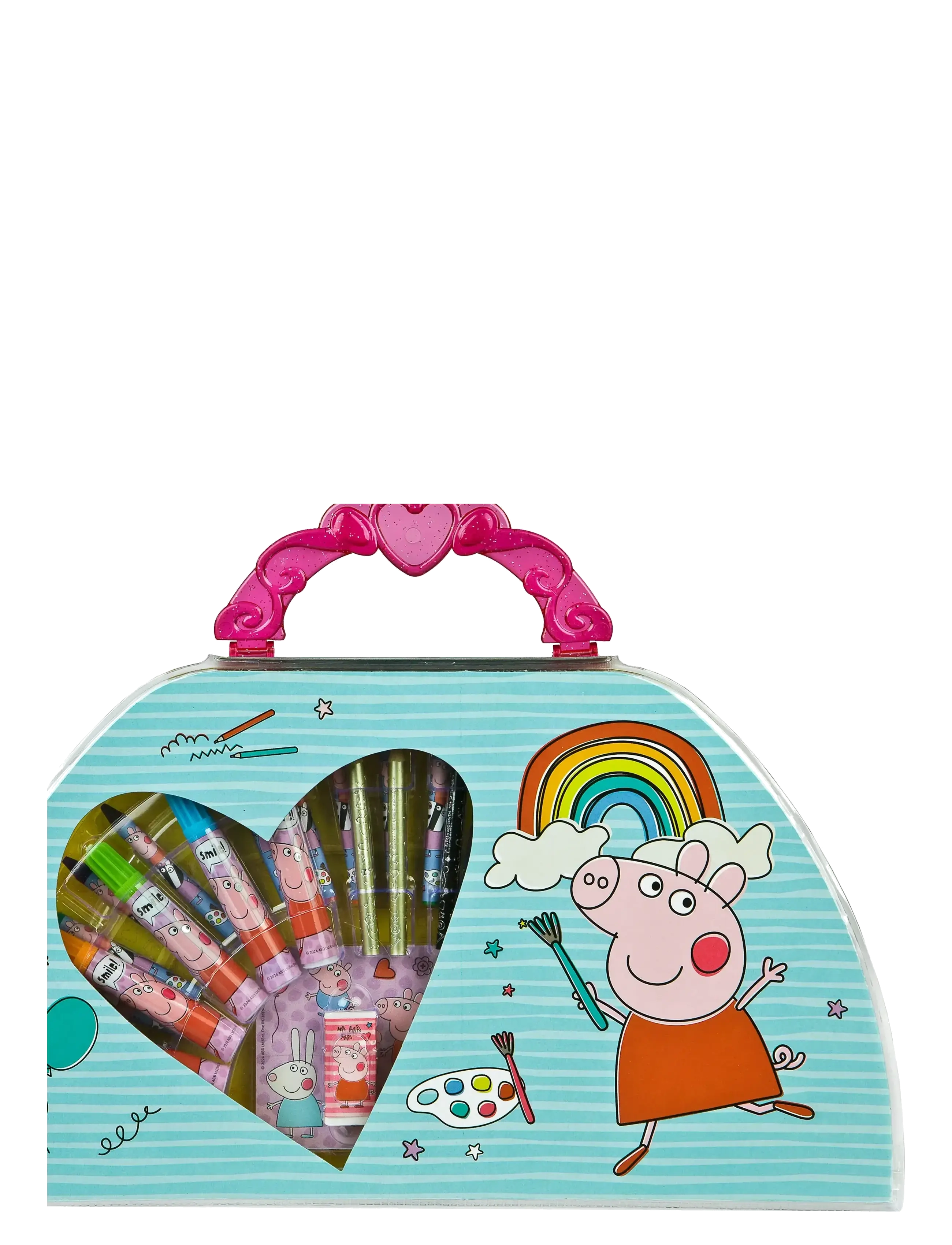Peppa Wutz - Peppa Pig colouring case, 51 pieces - schreibwaren - multi coloured - 2