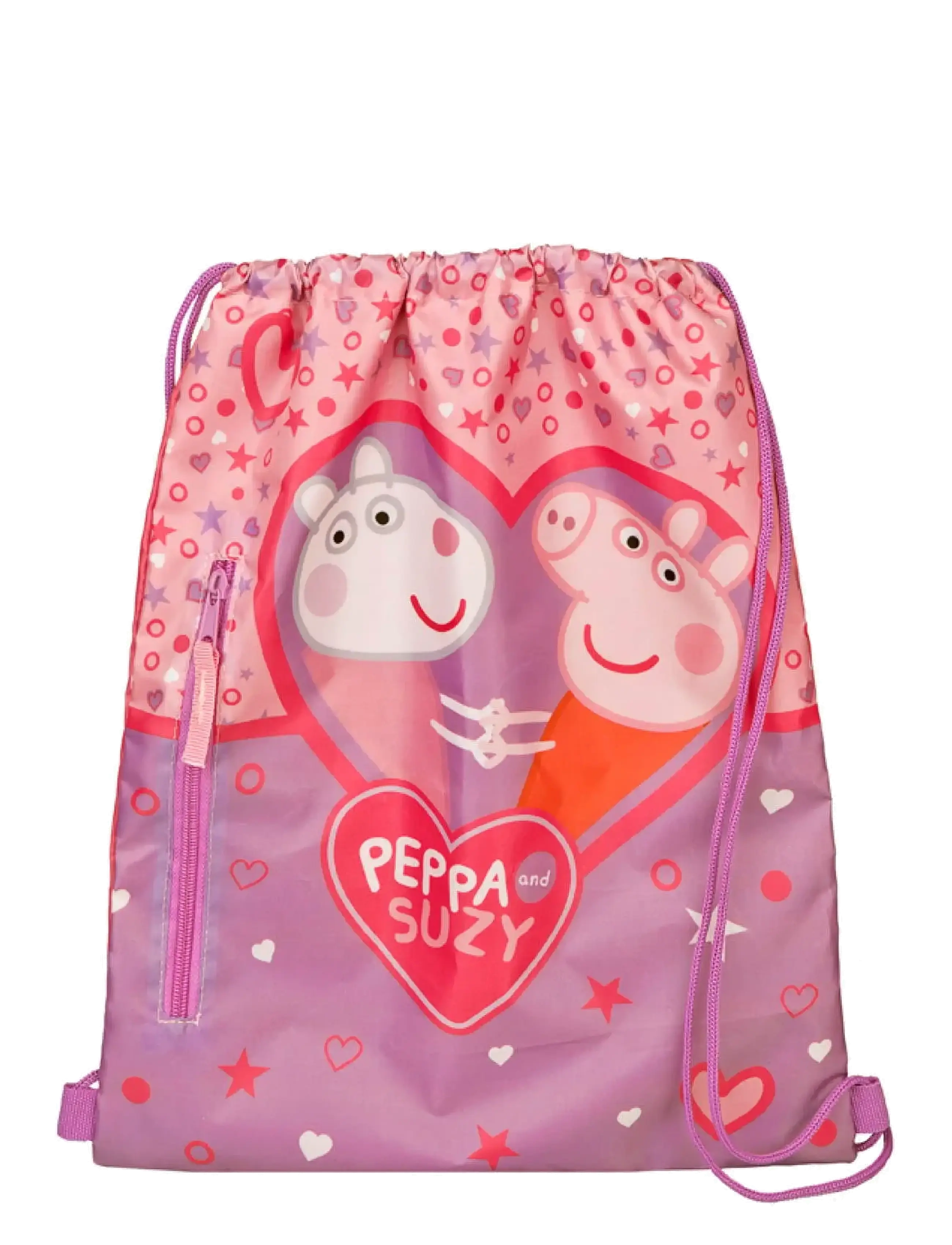 Gurli Gris Peppa Pig Shoebag, One Size, Bags, Rosa - Sports Kinder