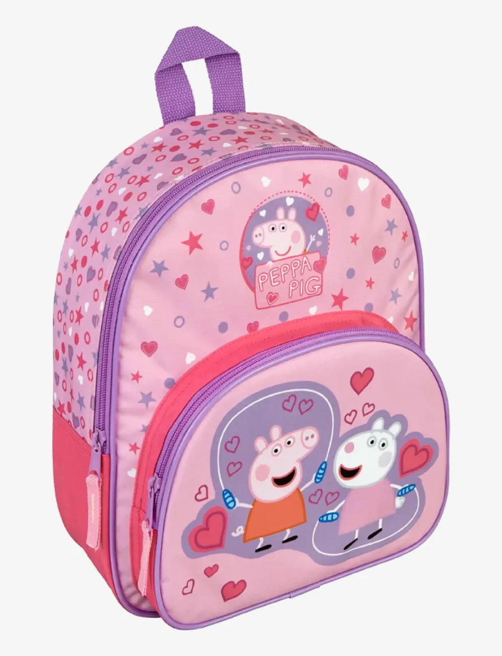 Peppa Pig - Peppa Pig backpack with front pocket - bakpokar - multi coloured - 2