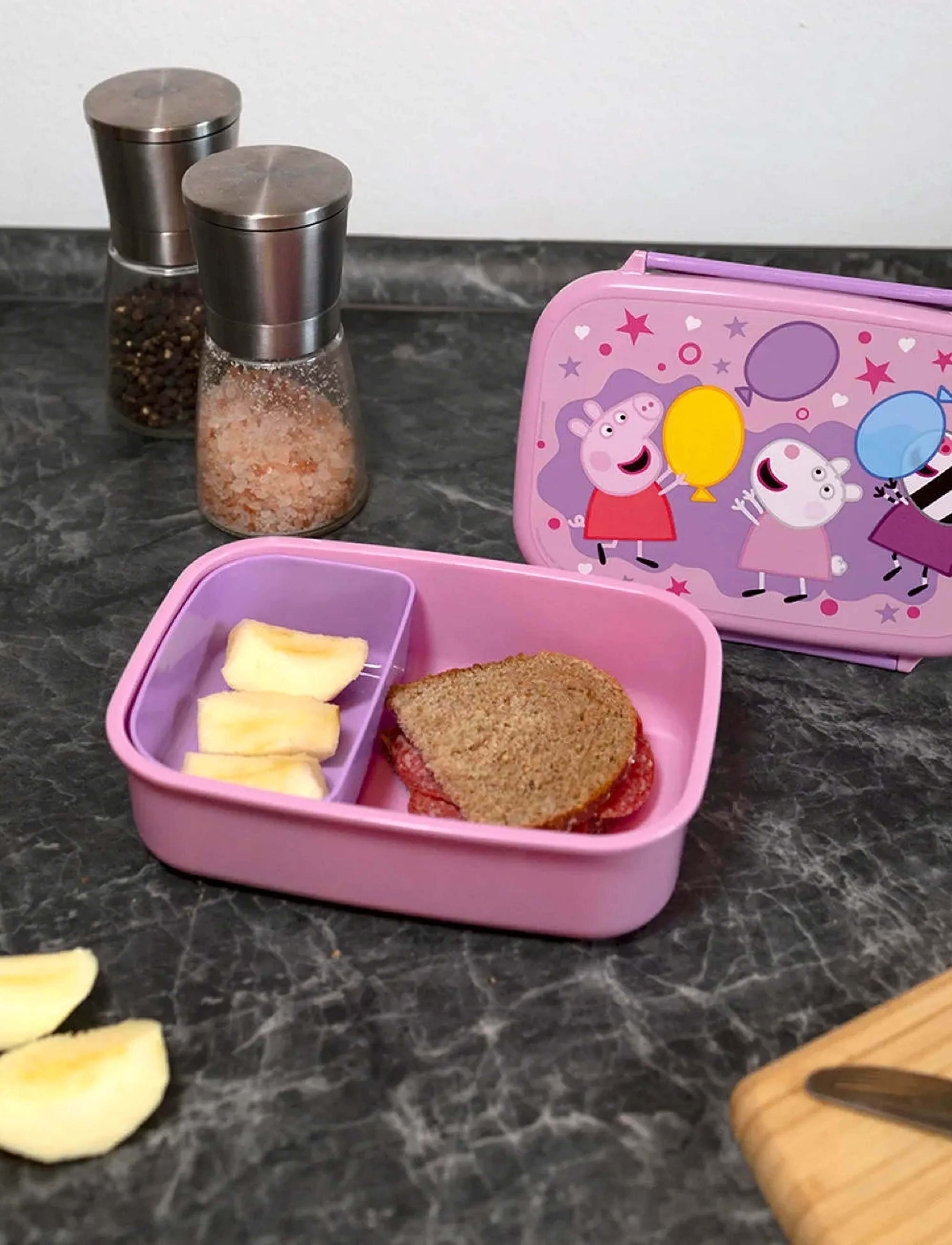 Gurli Gris Peppa Pig Lunch Box, One Size, Meal Time, Rosa - Boxes, Kinder
