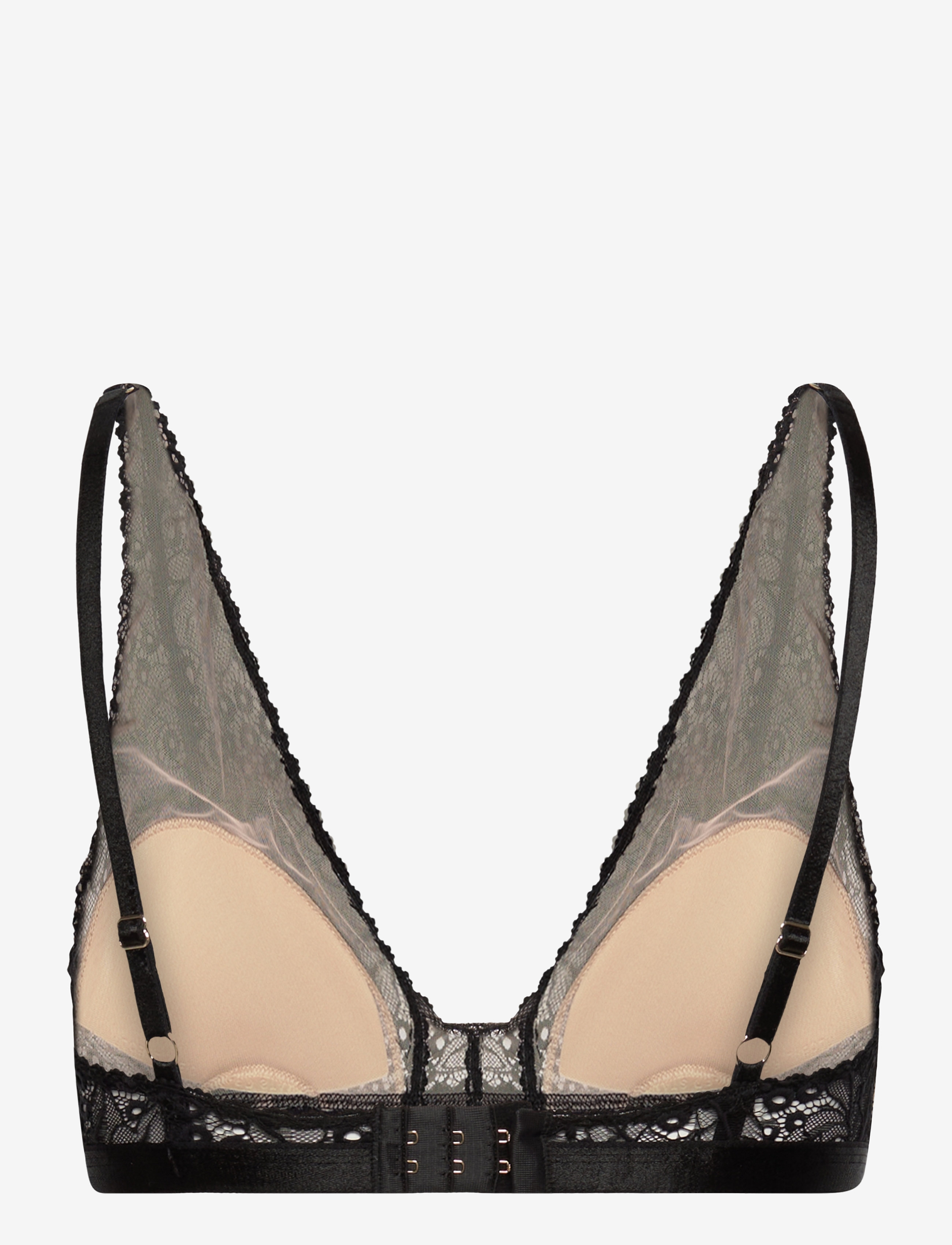 Underprotection - EMMAup HIGH APEX BRA - black - 1
