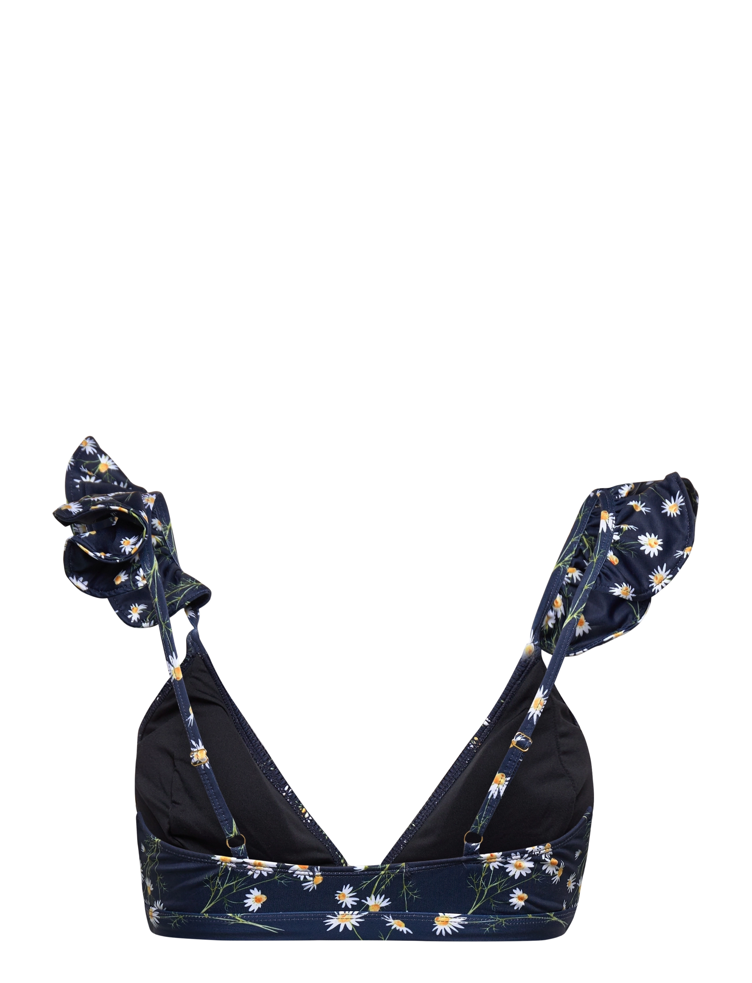 Underprotection - LOTUSup BIKINI BRA - bandeau-bikini-oberteile - black - 2
