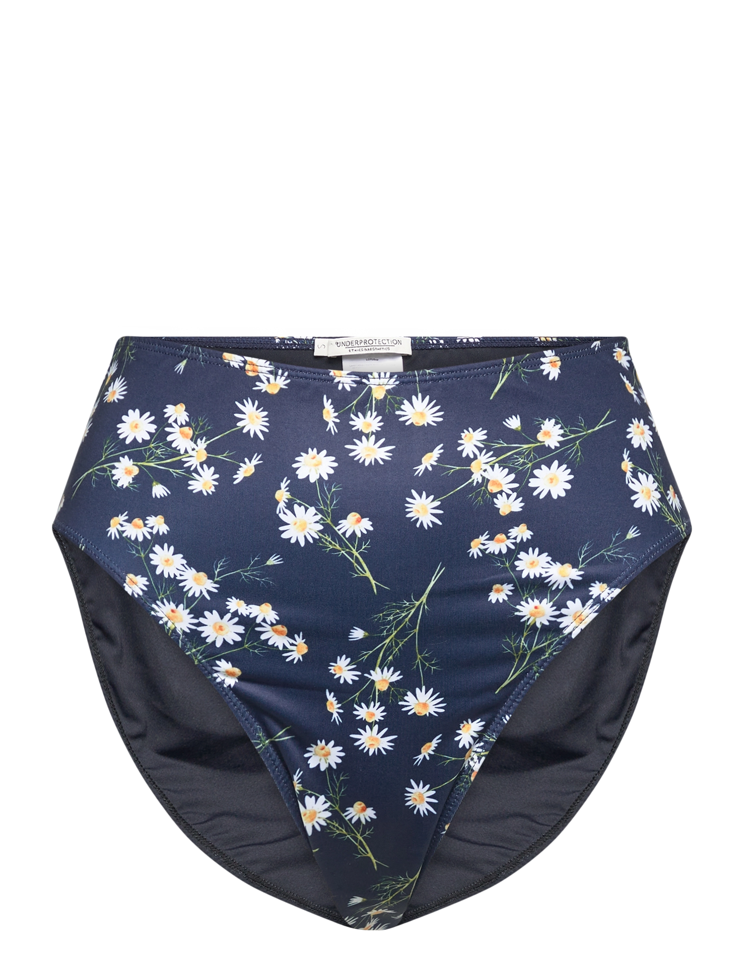 Underprotection LOTUSup BIKINI HIPSTERS - Tøj - BLACK / blue