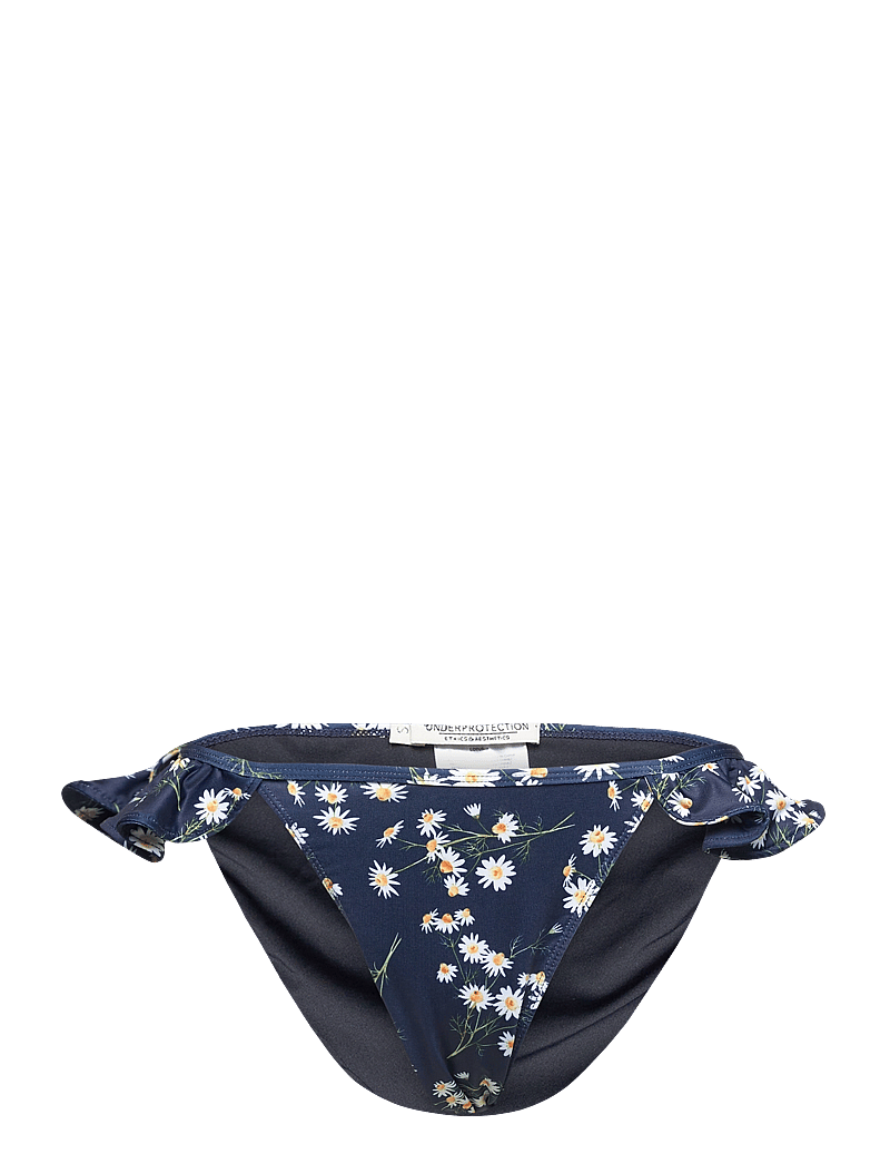 Underprotection - LOTUSup BIKINI BRIEFS - side tie bikinier - black - 1