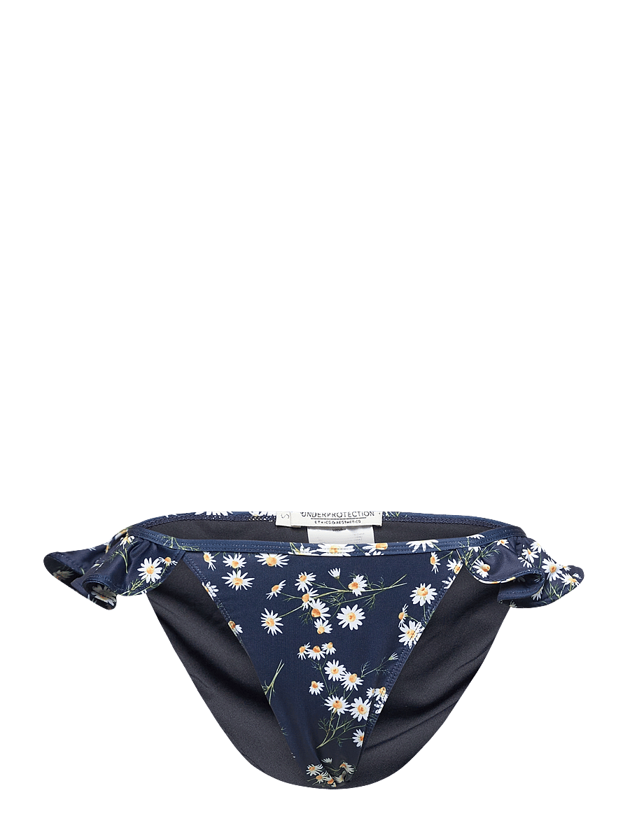 Underprotection - LOTUSup BIKINI BRIEFS - bikinis mit seitenbändern - black - 1