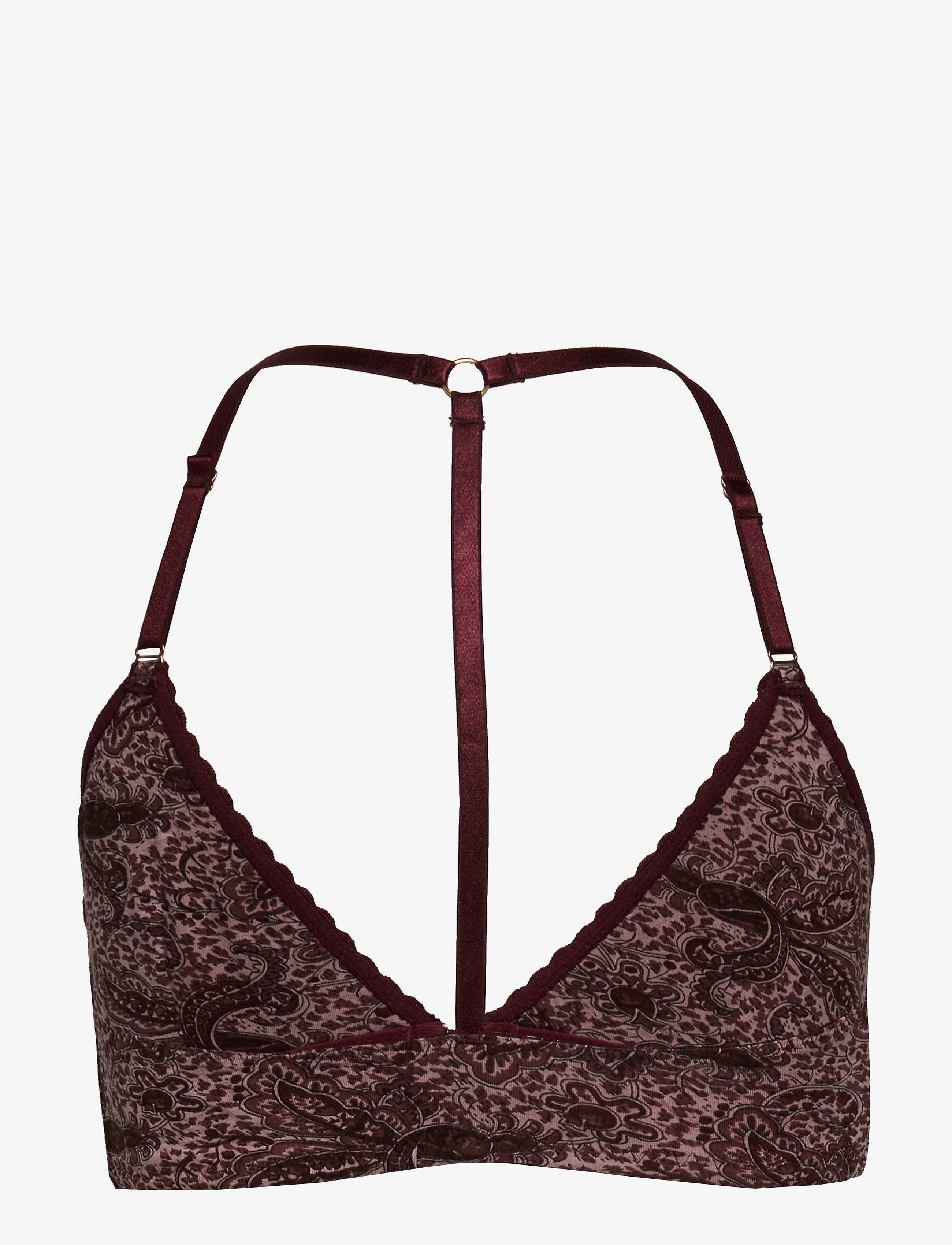Underprotection - PETRA BRA PLUM - bralette krūšturi - plum - 1