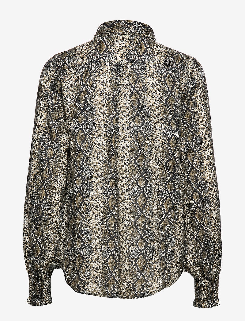 Underprotection - melina shirt - langærmede bluser - grey - 1