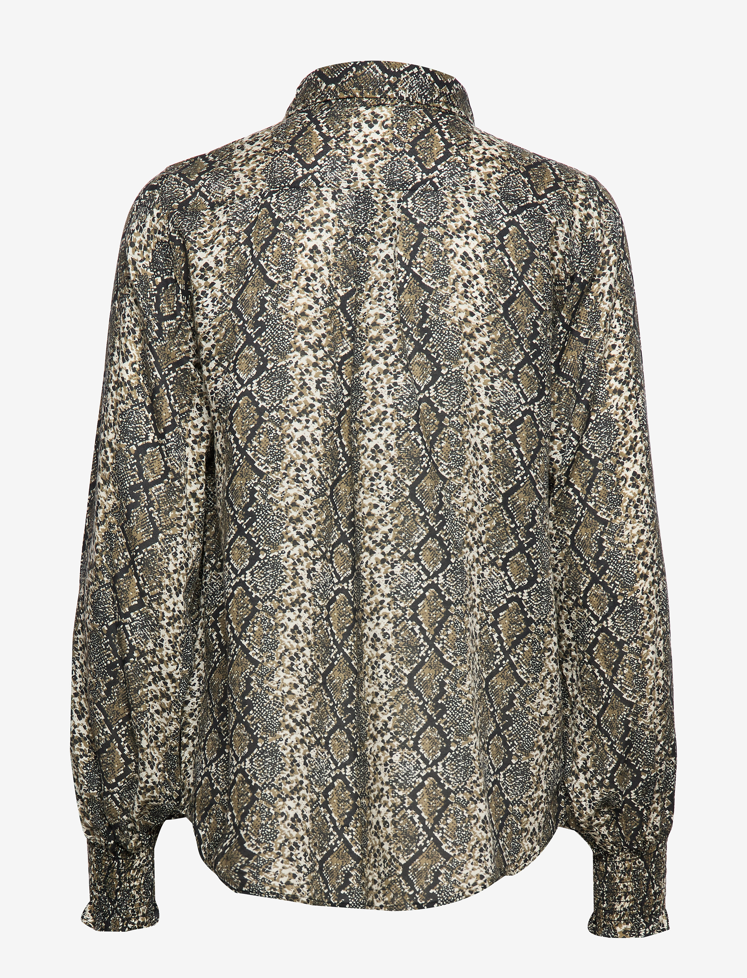 Underprotection - melina shirt - langærmede bluser - grey - 1