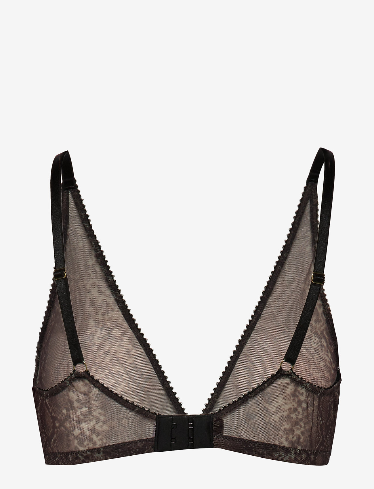 Underprotection - melina high apex bra - bralette - grey - 1