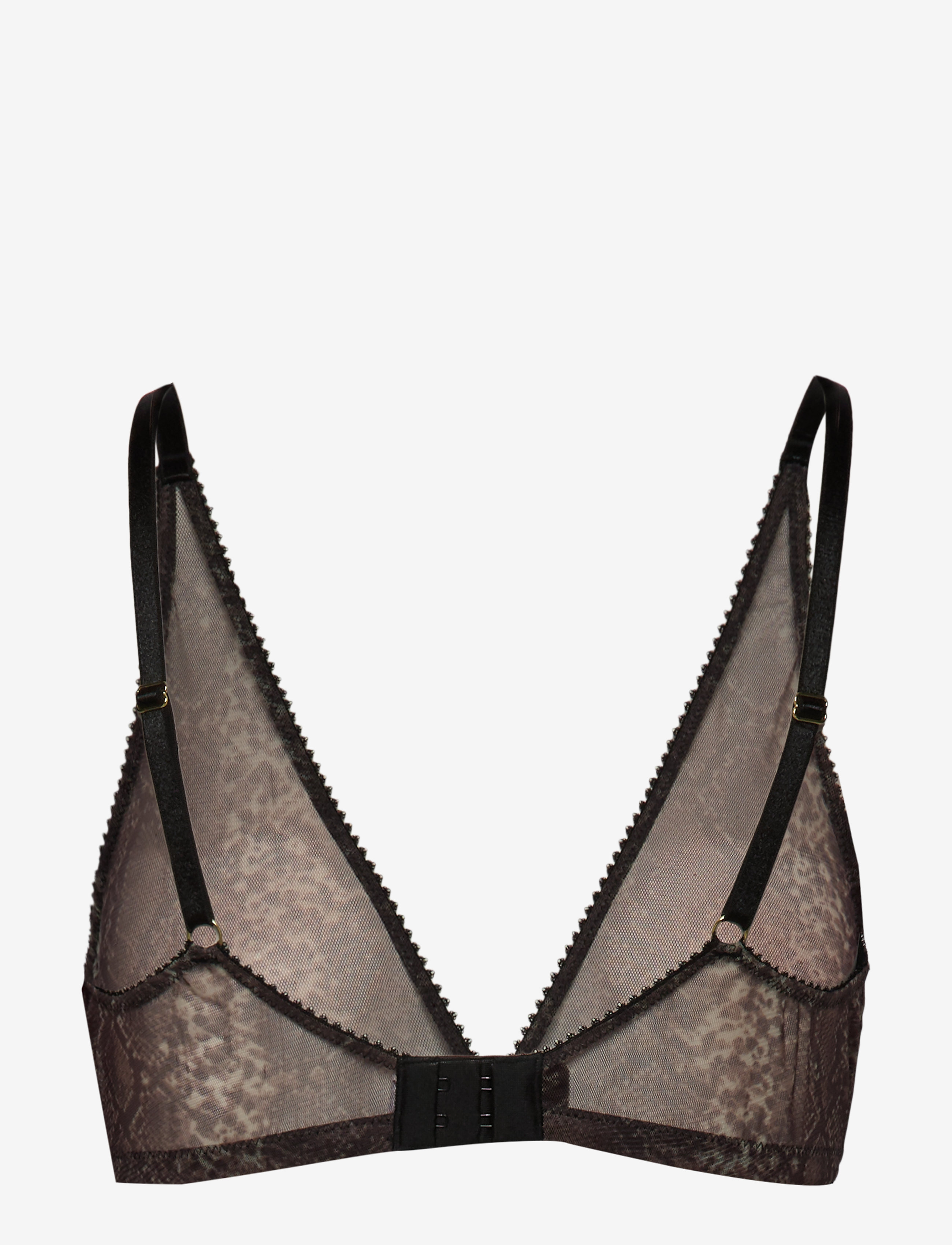 Underprotection - melina high apex bra - bralette - grey - 1