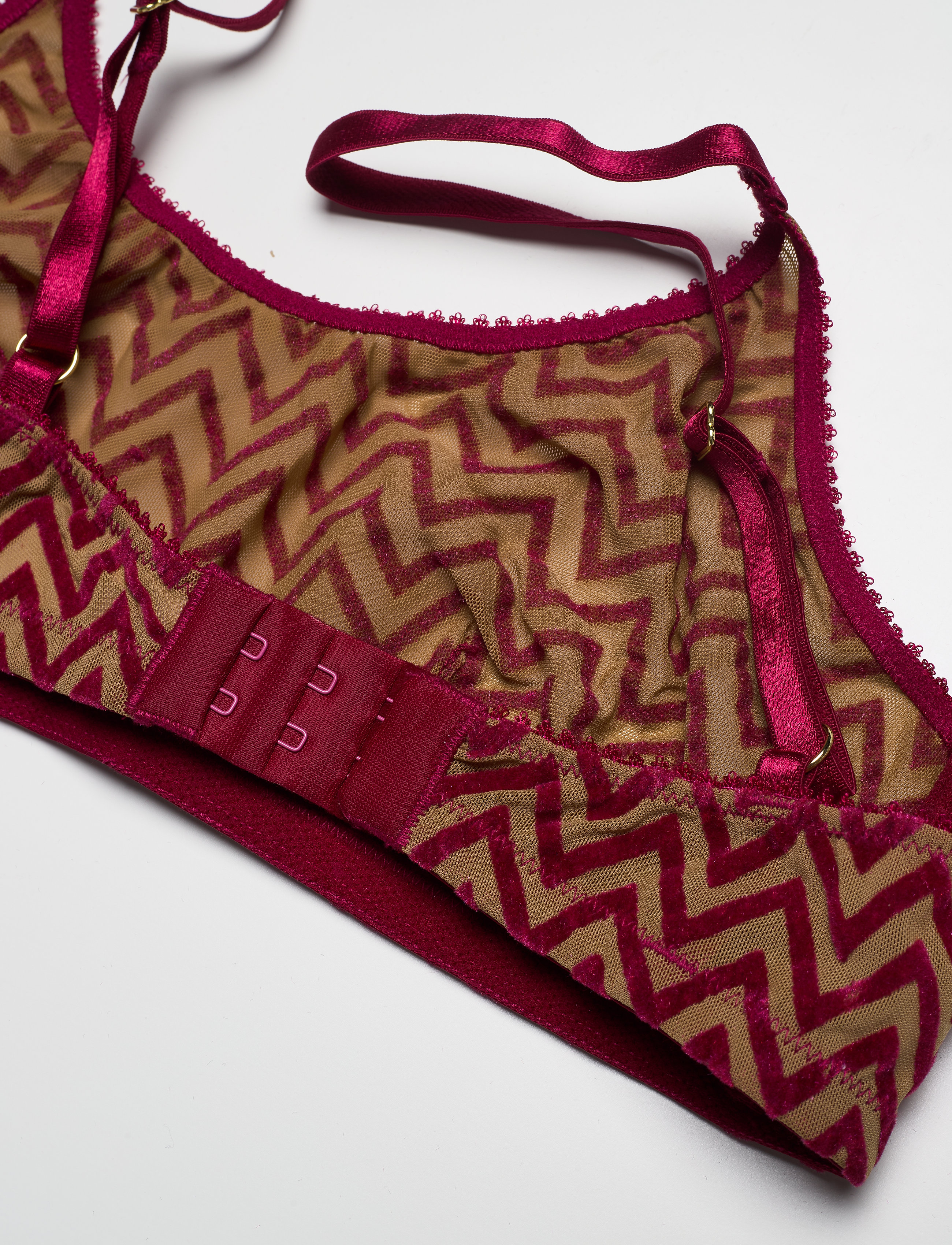 Underprotection - dina bandeau - tank top-bh'er - pink - 3