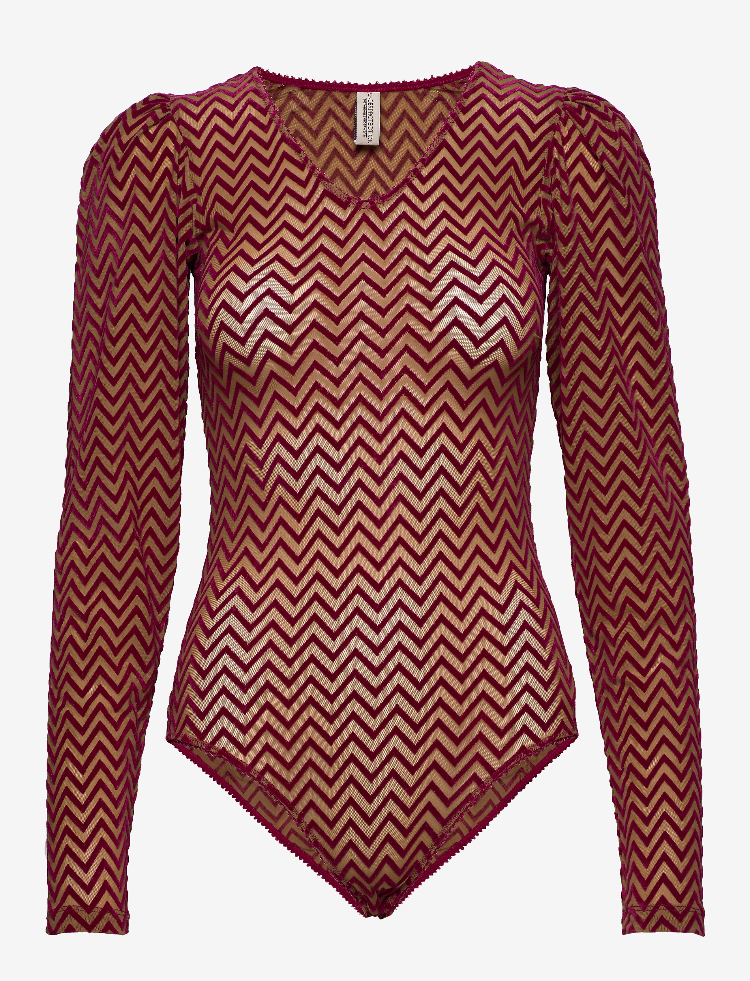 UNDERPROTECTION Dina Bodystocking Pink - XS - Damen