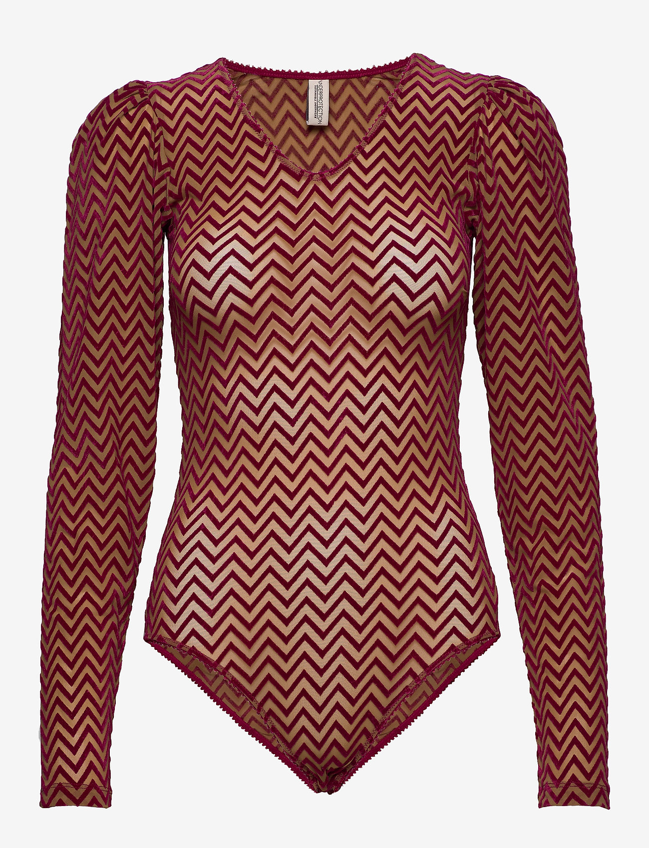 Underprotection - dina bodystocking - bodies & slips - pink - 0