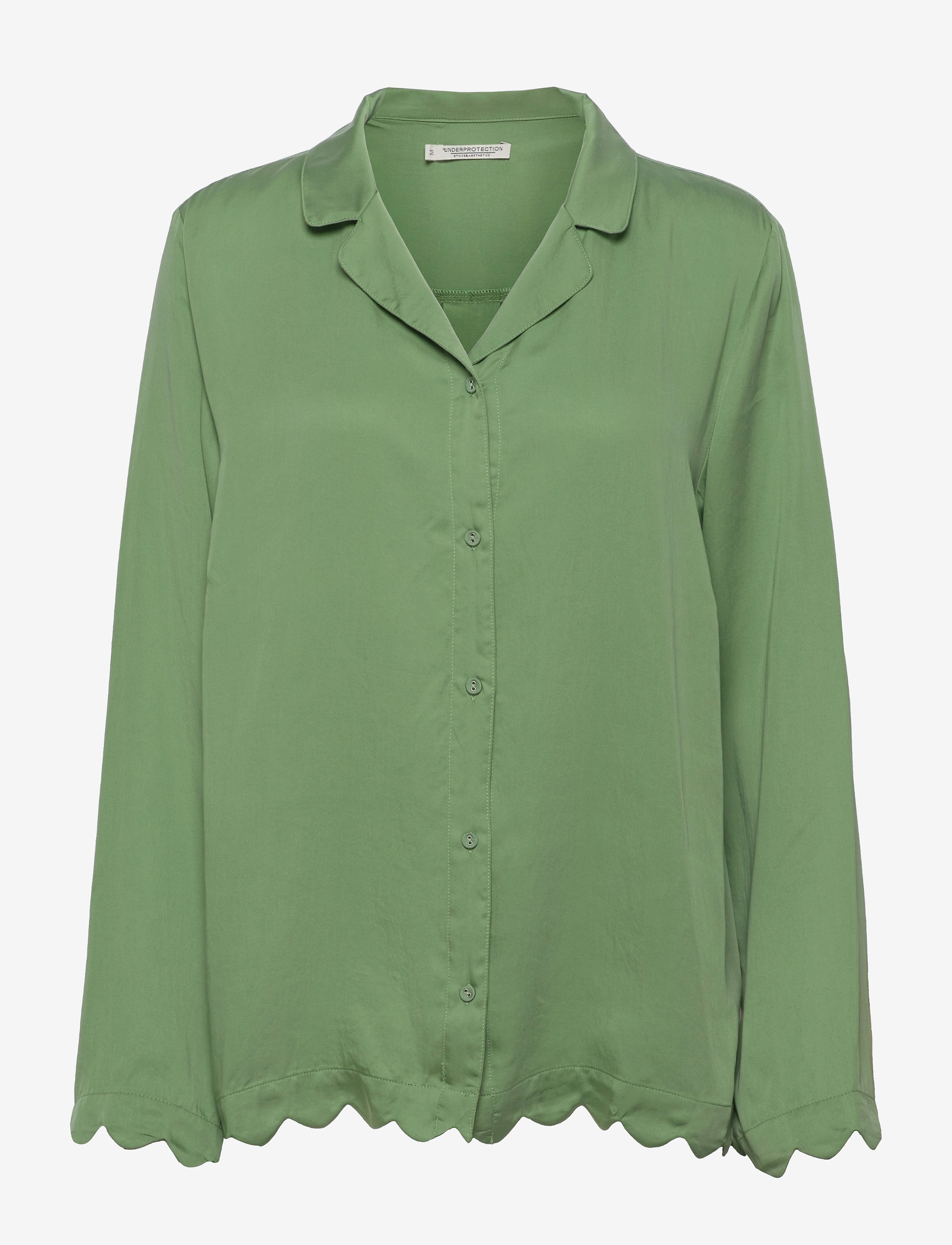 Underprotection Jane Shirt, M, Green, Nat- Og Loungewear > Toppe, Dame