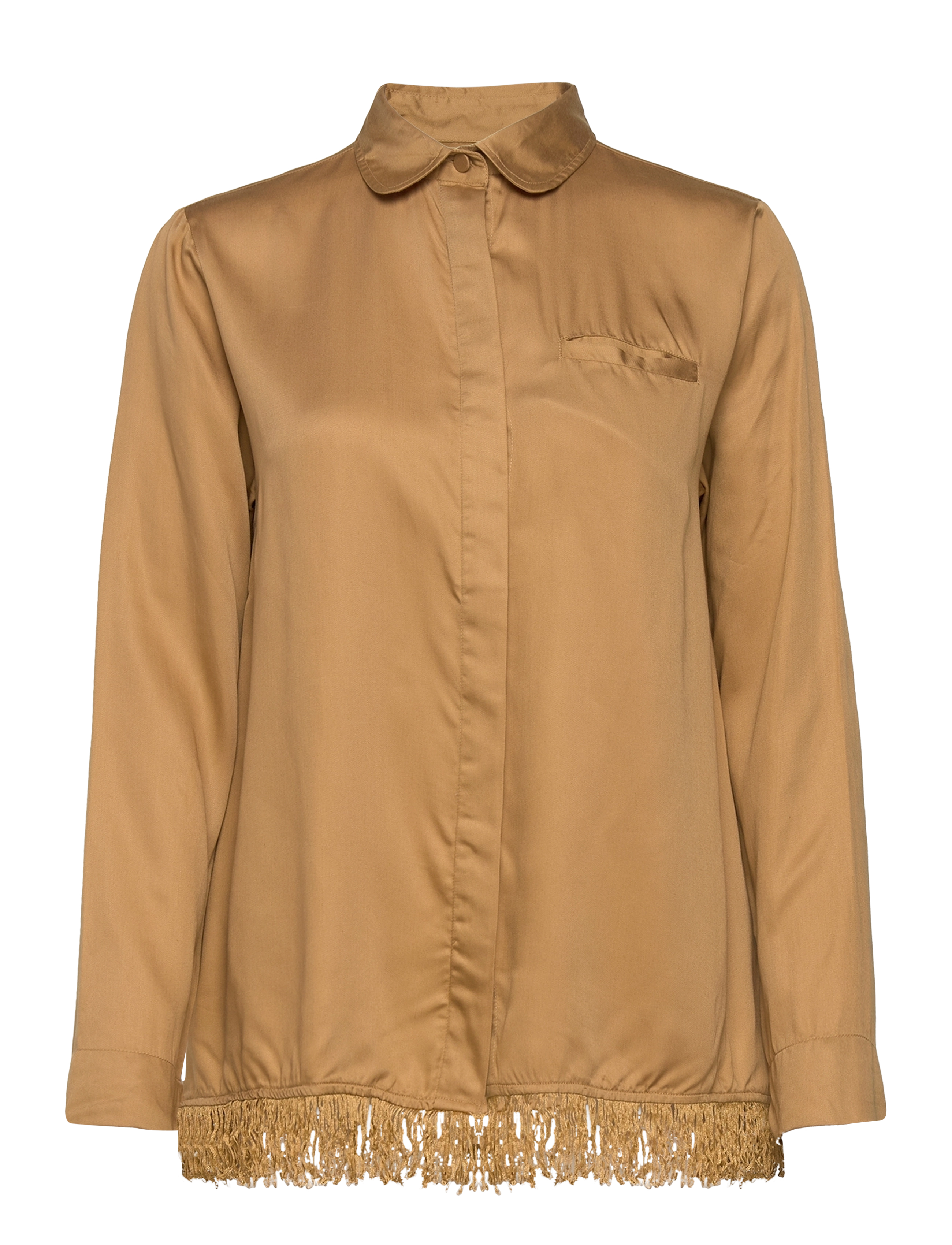 Underprotection Freya shirt - Tøj - DIJON / brown