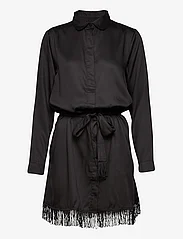 Underprotection - Freya shirt dress - skjortekjoler - black - 0