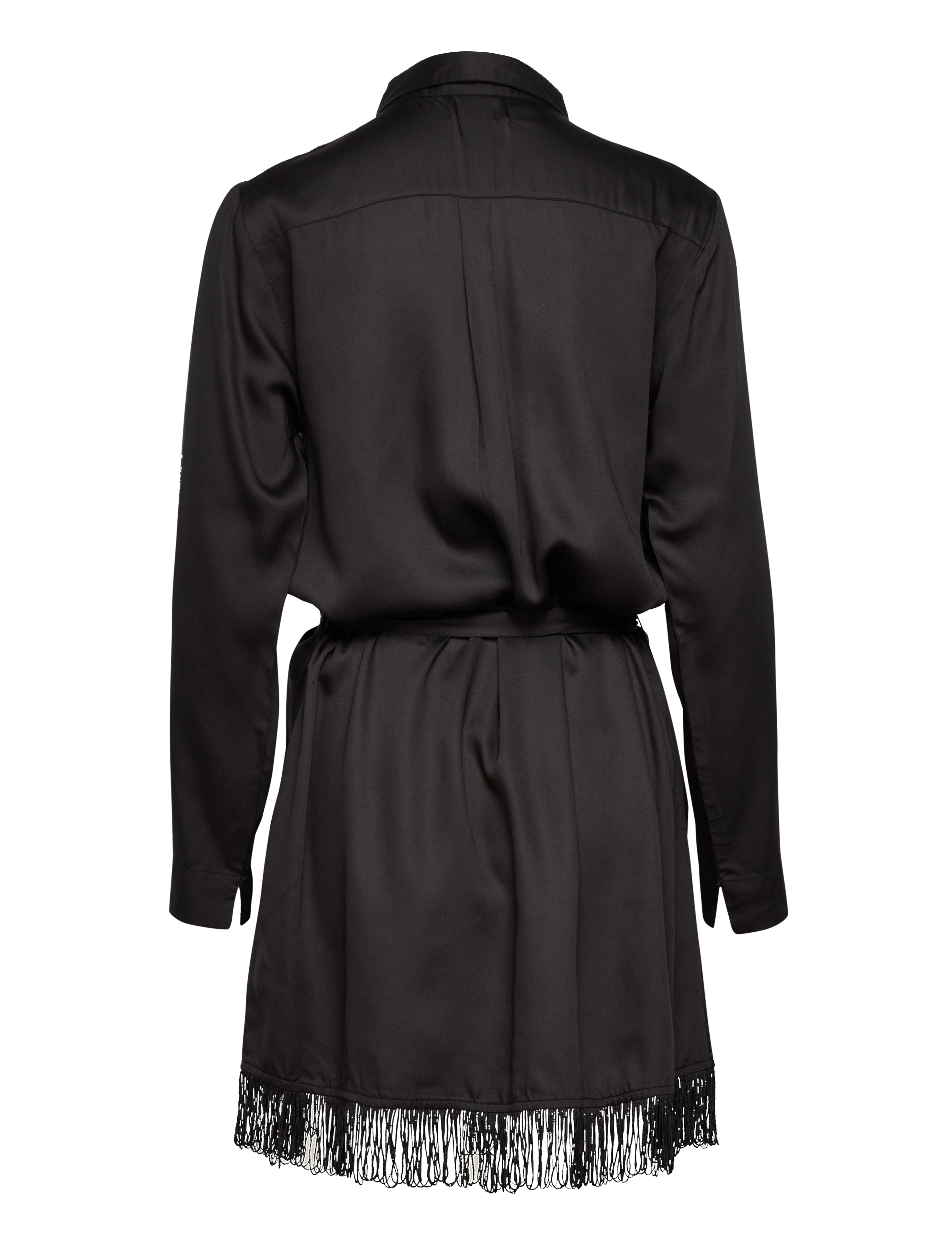 Underprotection - Freya shirt dress - skjortekjoler - black - 1