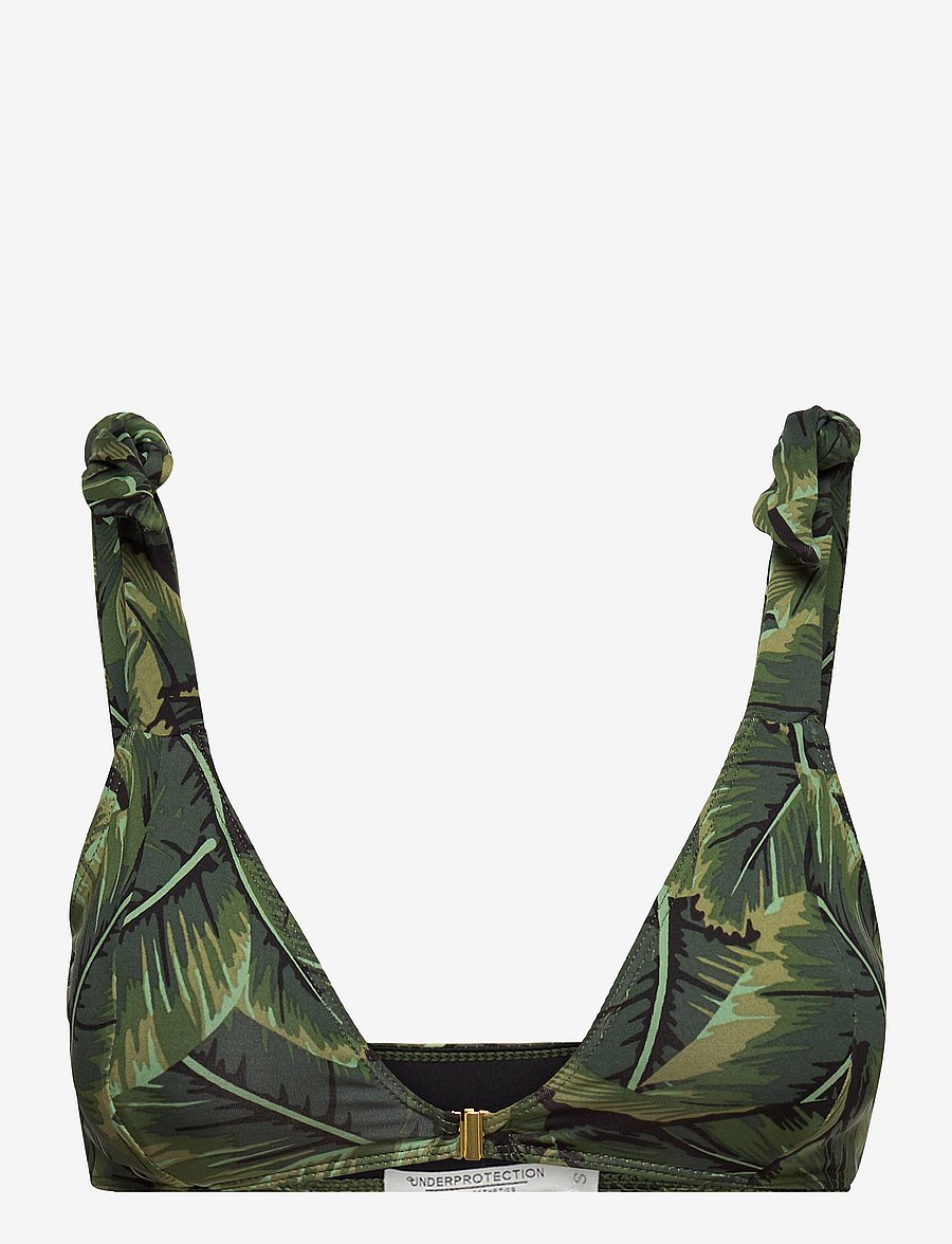 Underprotection - Bianca bikini bra - dreieck-bikini-oberteile - green - 0
