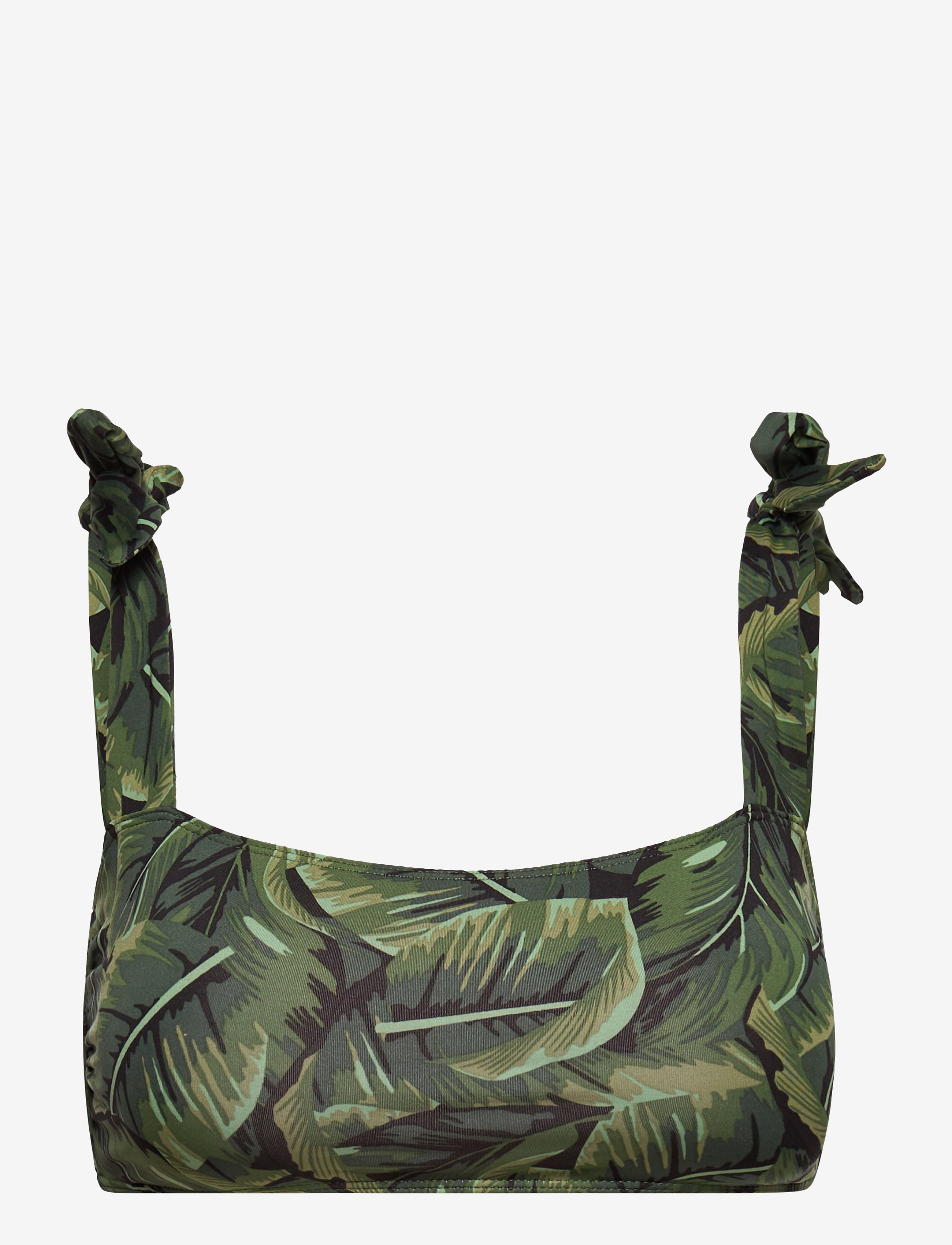 Underprotection Bianca Bikini Bandeau, XS, Oberteile, Grün - Bandeau Bikinitops, Frauen