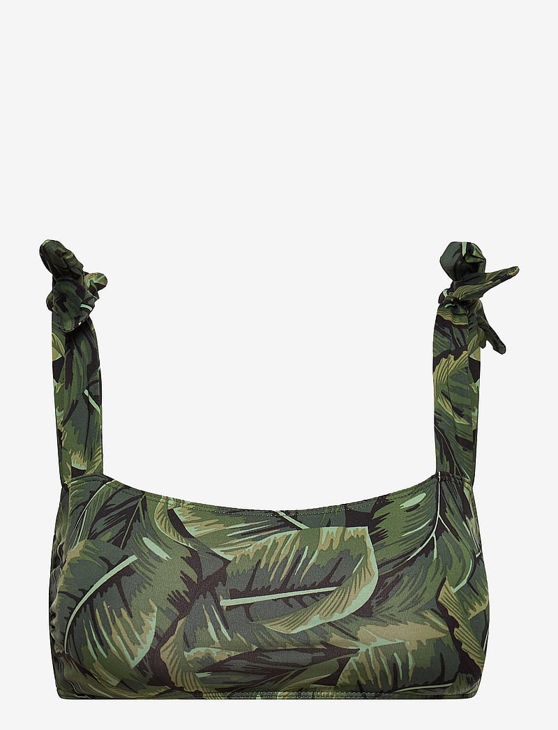 Underprotection - Bianca bikini bandeau - paelast bikiinide ülaosad - green - 0
