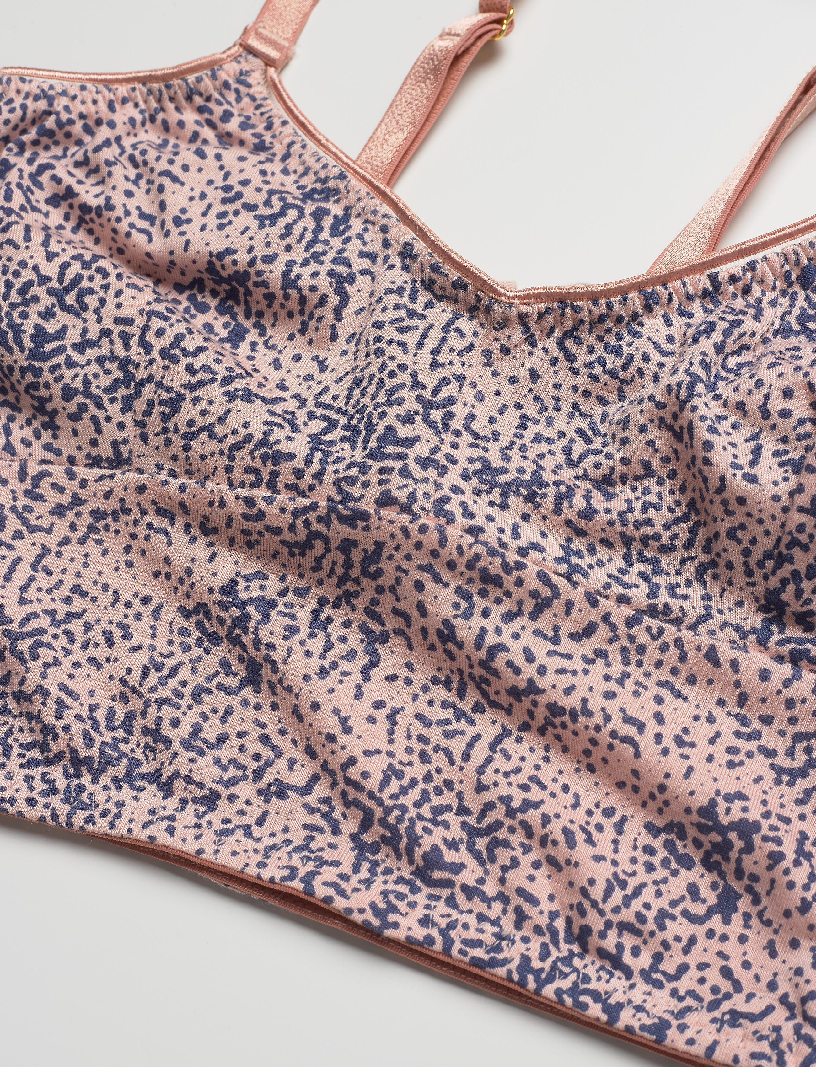 Underprotection - KARMA BRALETTE PINK - blue - 2