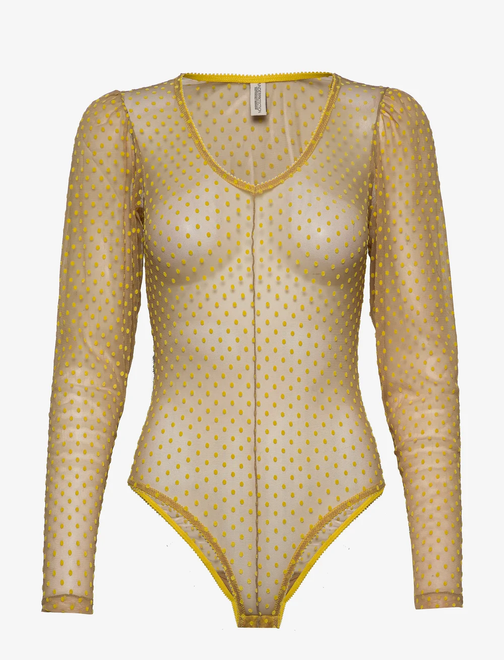 Underprotection - Donna bodystocking - speciella tillfällen - yellow - 0
