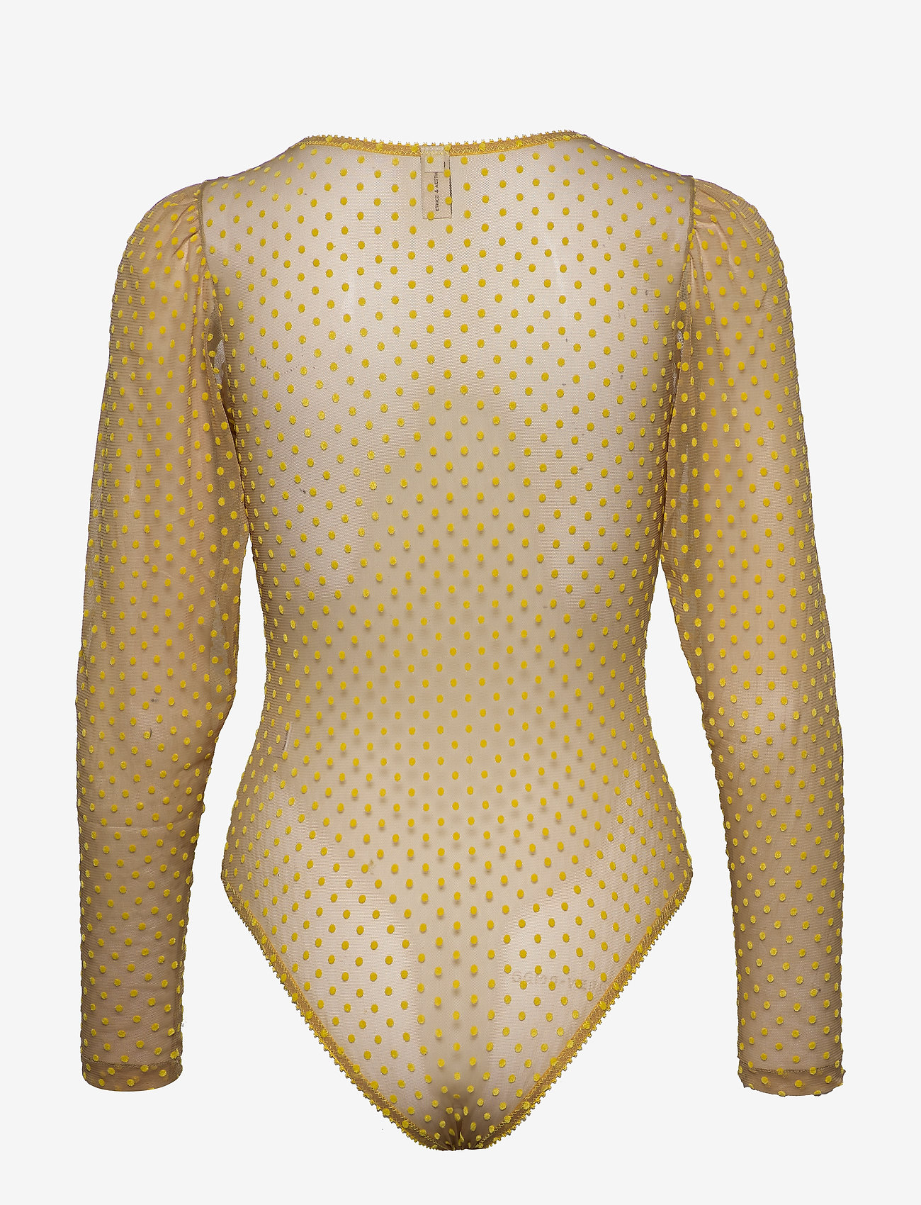 Underprotection - Donna bodystocking - yellow - 1