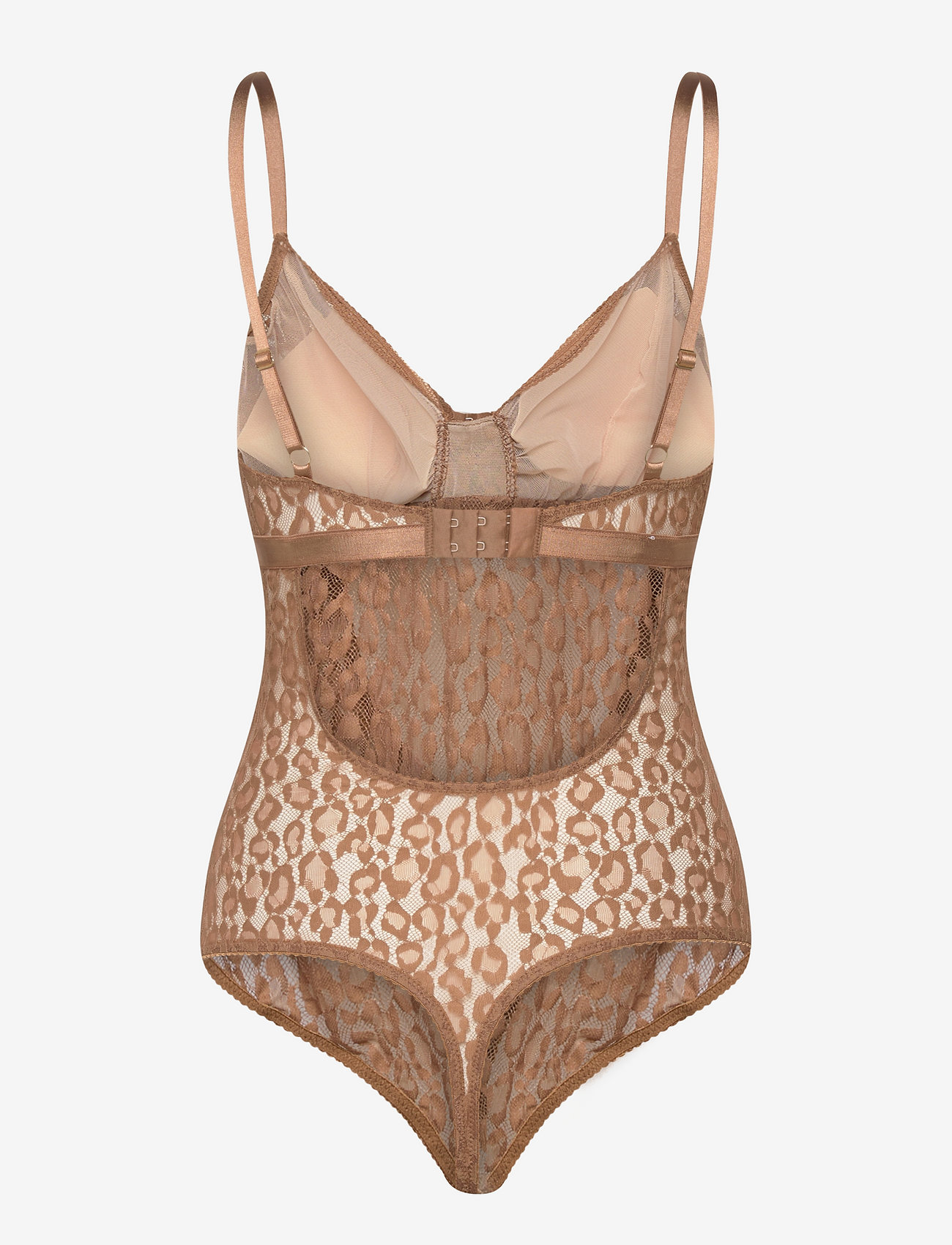 Underprotection - Jeanette bodystocking - bodies & slips - camel - 1