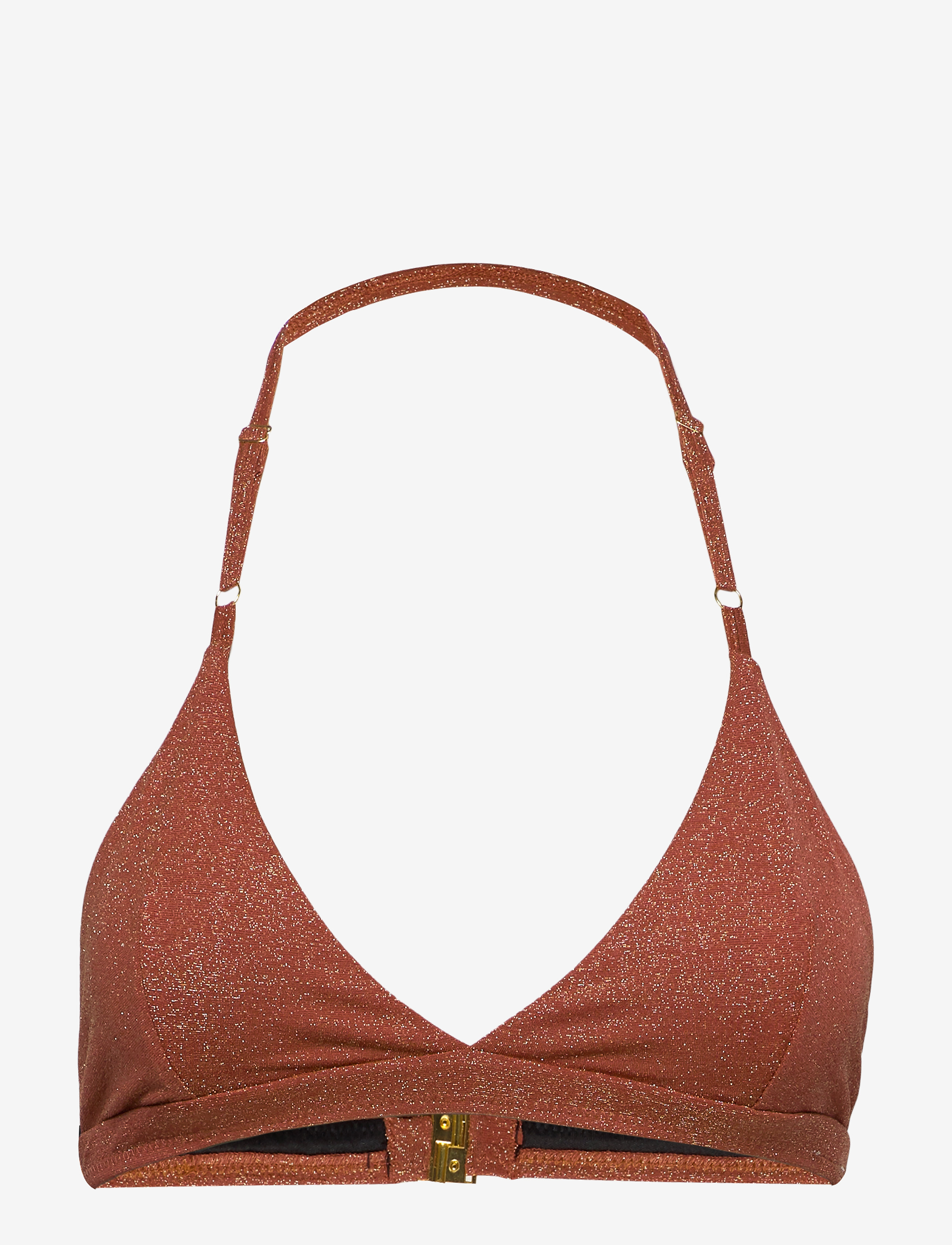 Underprotection Kelly bikini bra - Bikinis - BERRY / brown