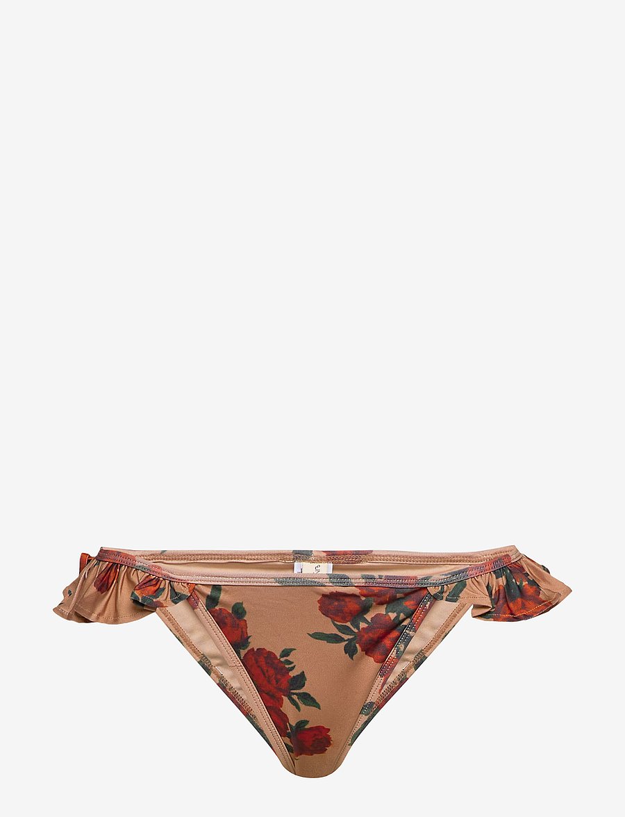 Underprotection - RITA BIKINI BRIEFS WARM BEIGE - bikini truser - warm beige - 0