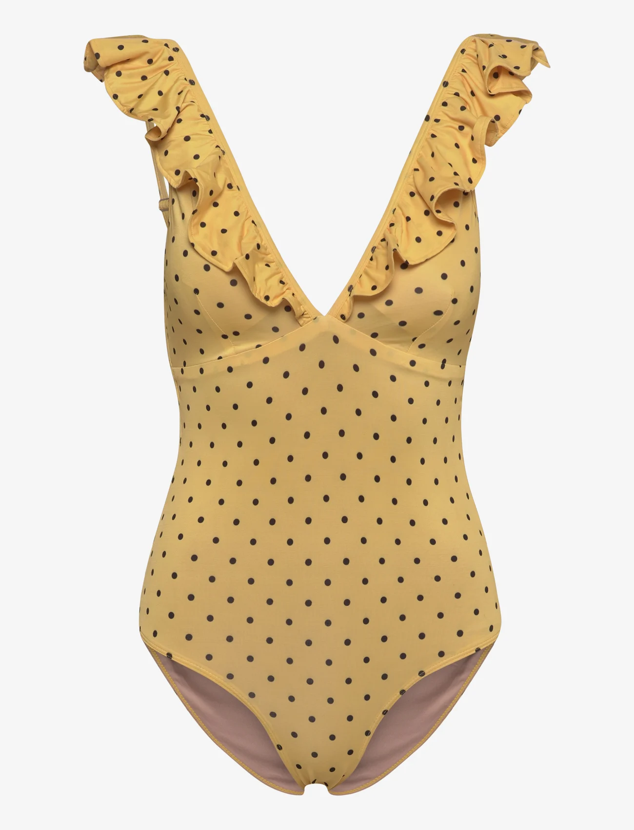 Underprotection - Donna swimsuit - badedragter - yellow - 0