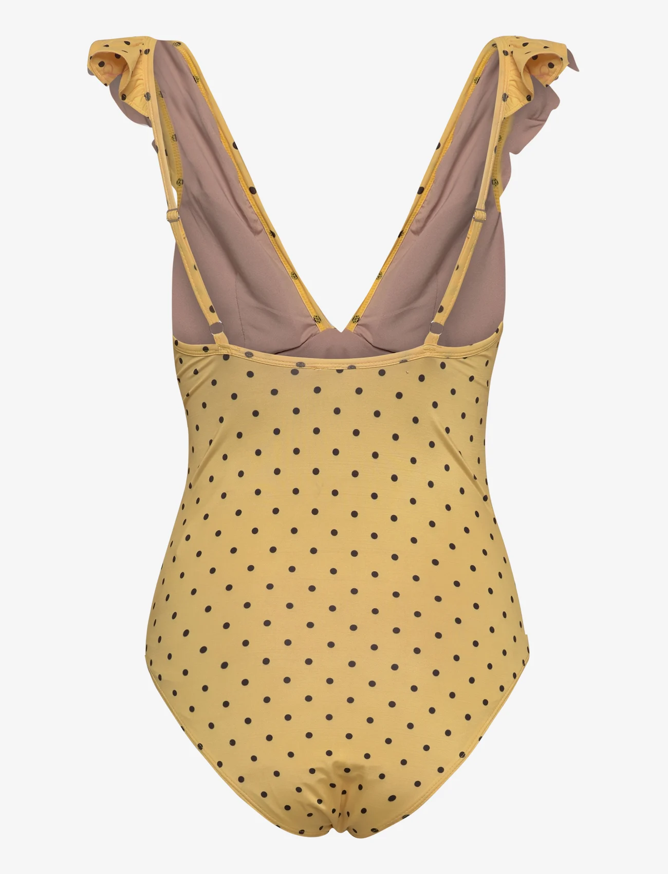 Underprotection - Donna swimsuit - badedragter - yellow - 1