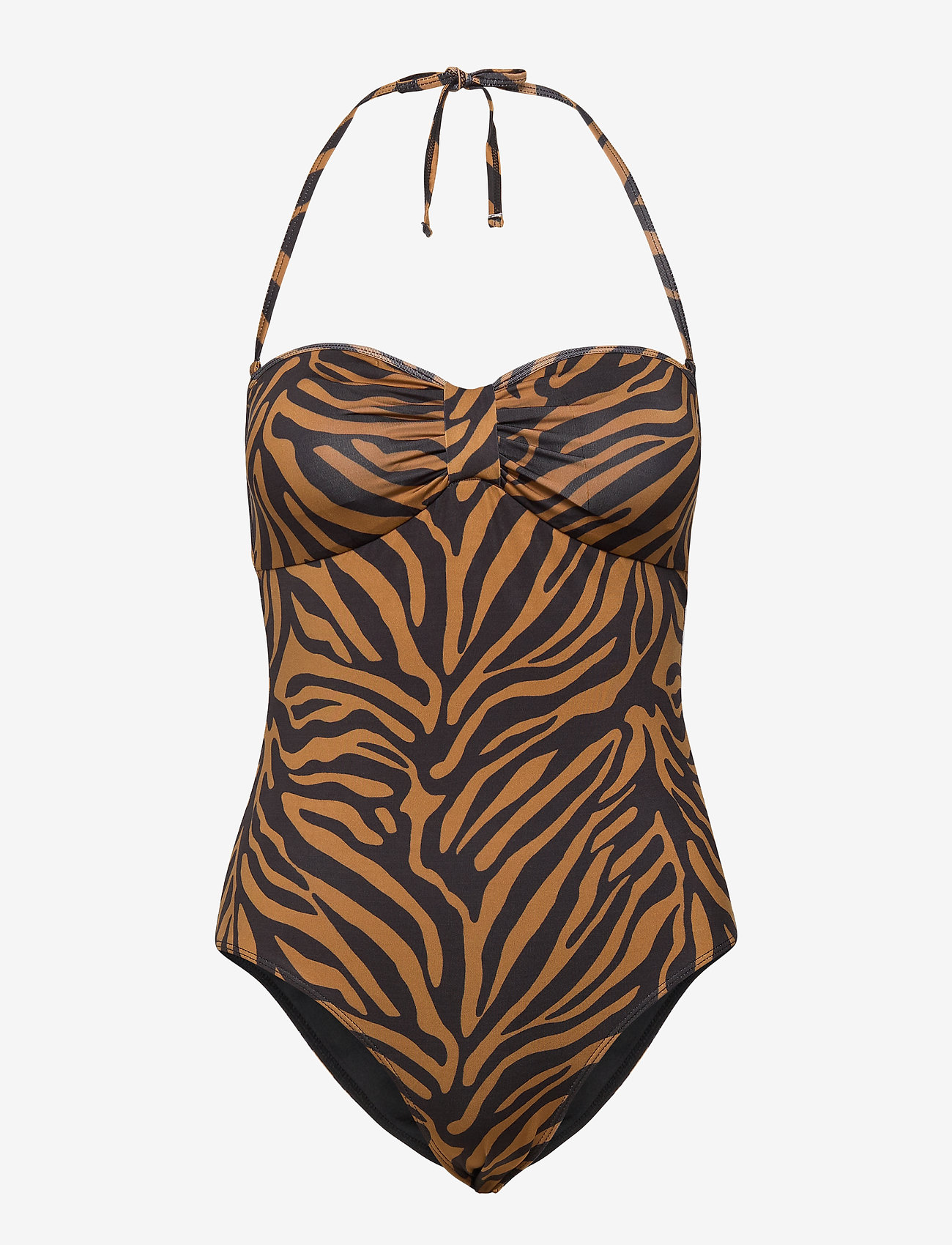 Underprotection - Melina Swimsuit - badeanzüge - camel - 0
