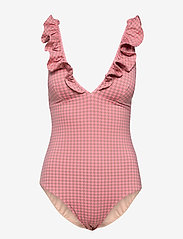 Underprotection - Rita swimsuit - baddräkter - pink - 0