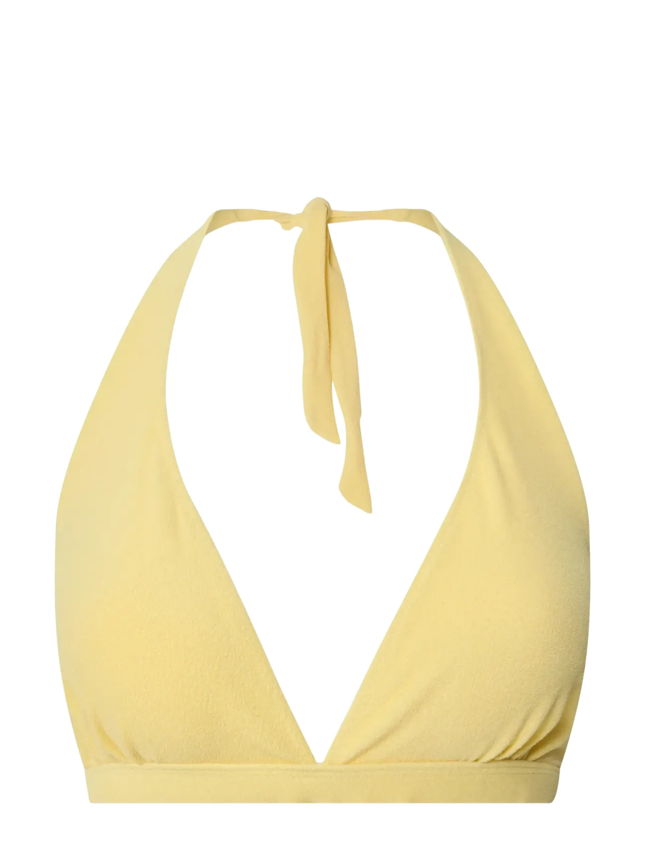 Understatement Underwear Halter Bikini Top - Nyheder - BUTTERY SOFT / yellow