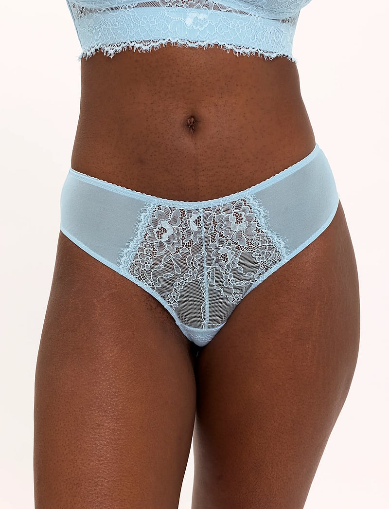 Understatement Underwear - Lace Cheeky - brazilian slips - sky - 4