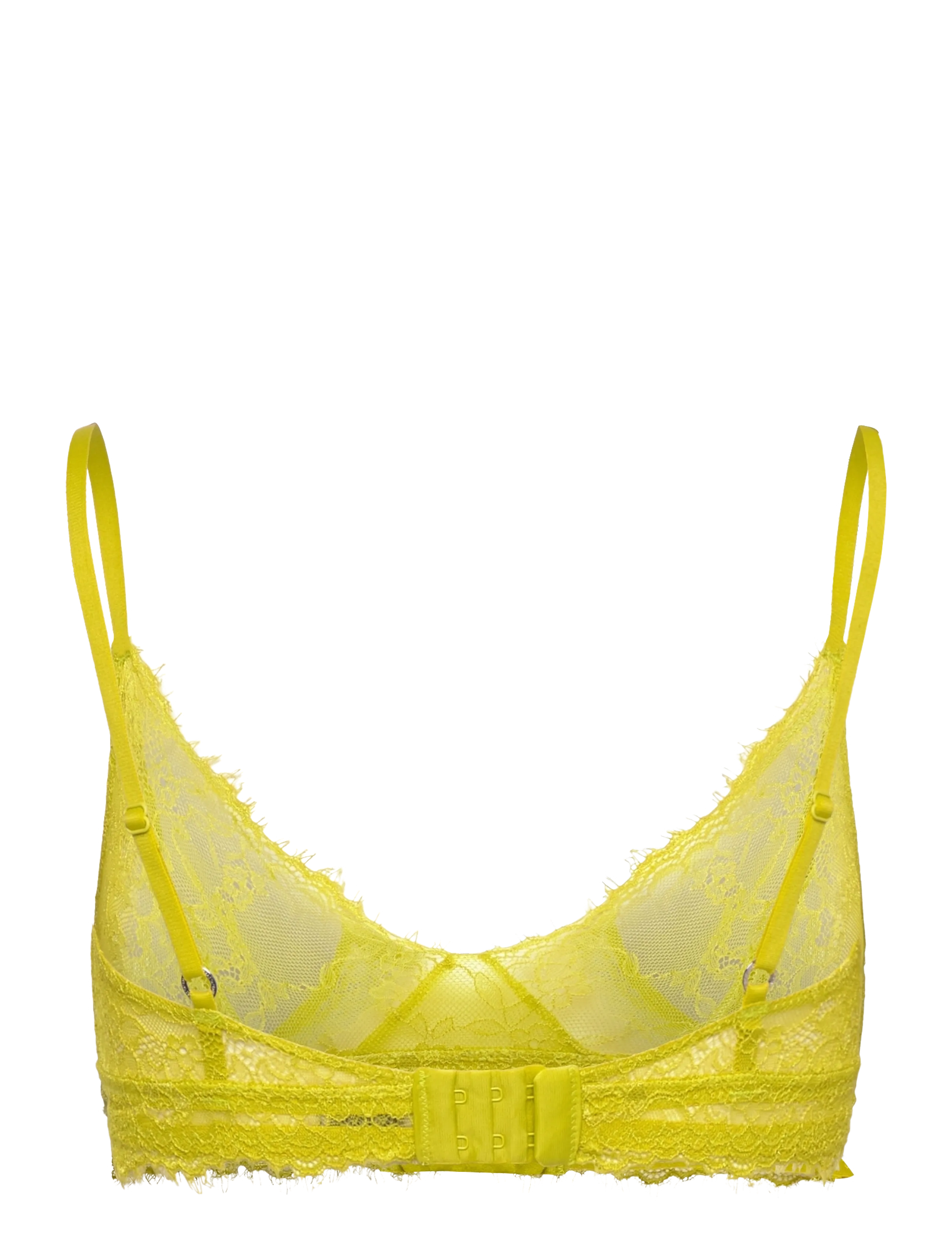 Understatement Underwear - Lace Triangle Scoop Bralette - mjuka bh:ar - citrus bloom - 2