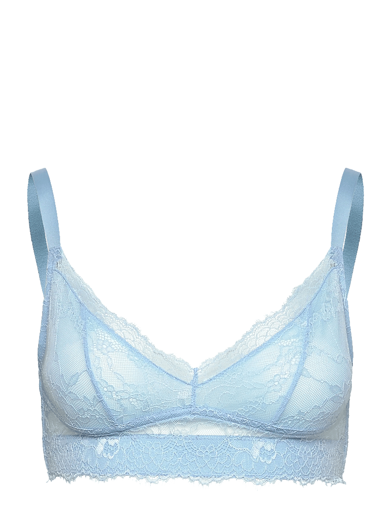 Understatement Underwear - Lace Support Bra - tugikaarteta rinnahoidjad - sky - 0