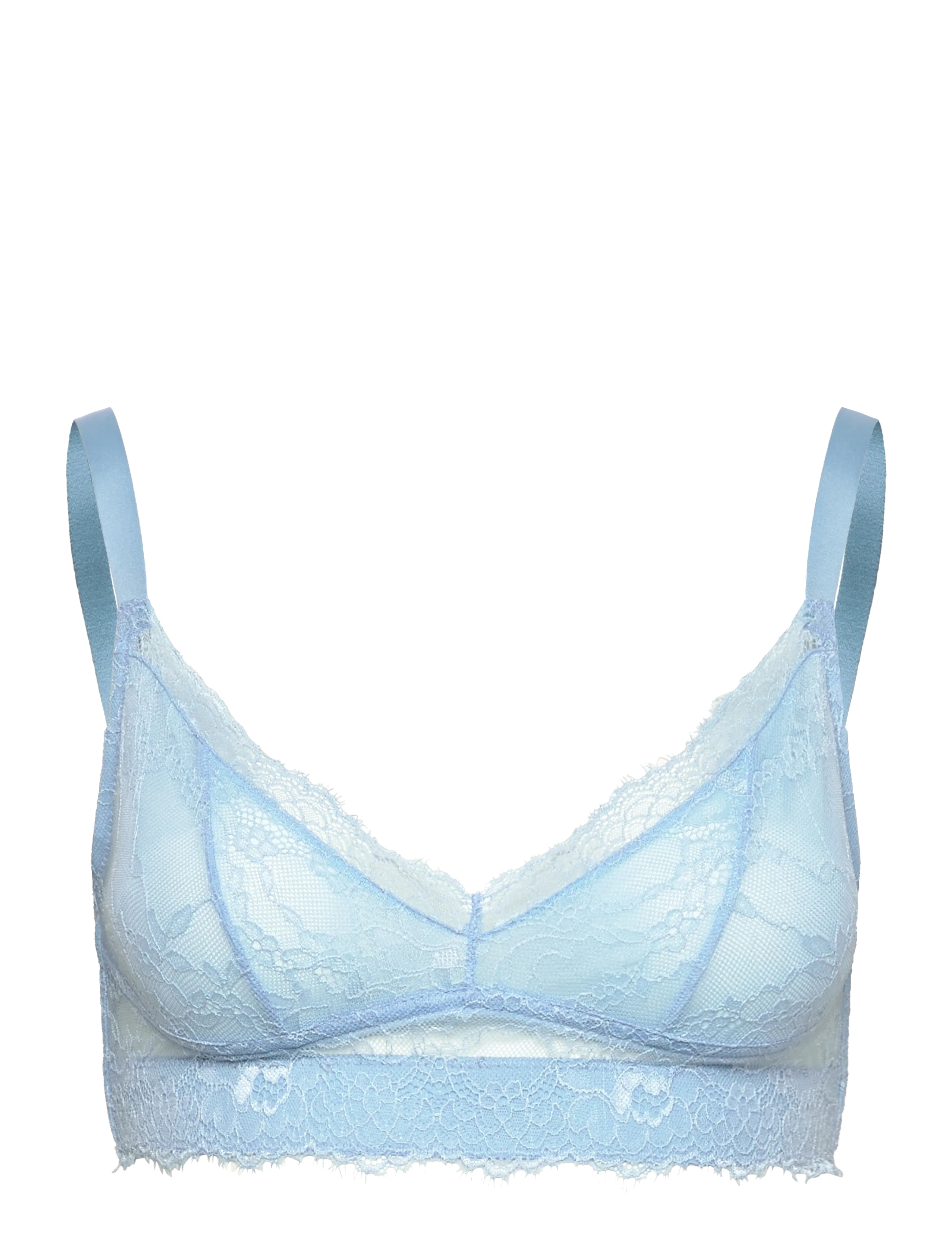 Understatement Underwear - Lace Support Bra - bügellose bhs - sky - 1