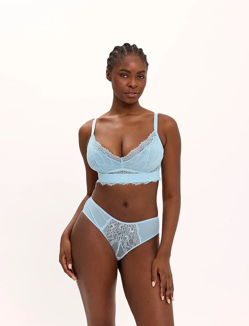 Understatement Underwear - Lace Support Bra - bh'er uden bøjle - sky - 0